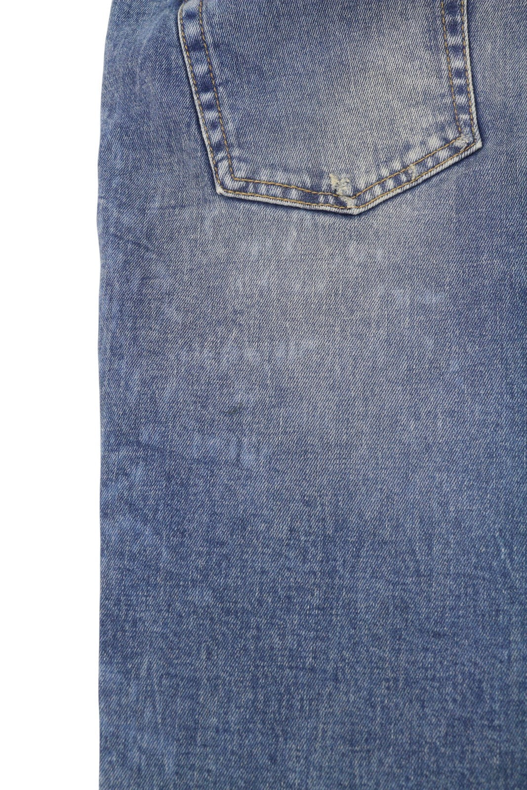 R13 Kick Fit Women Jeans 29 Kelly Stretch Flare Cropped Ankle Blue RRP699