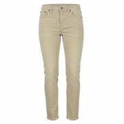 R13 Women Jeans W28 Beige Faded Stretch Cropped Ankle Zipper