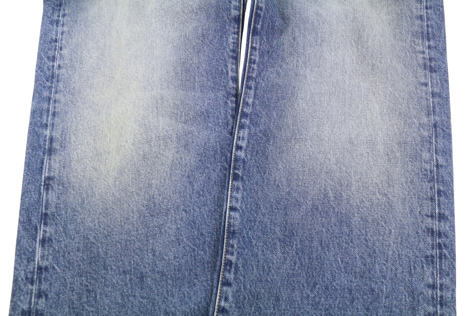 R13 Cuffed X-BF Women Jeans 28 Jasper Whiskered Straight Blue PF25