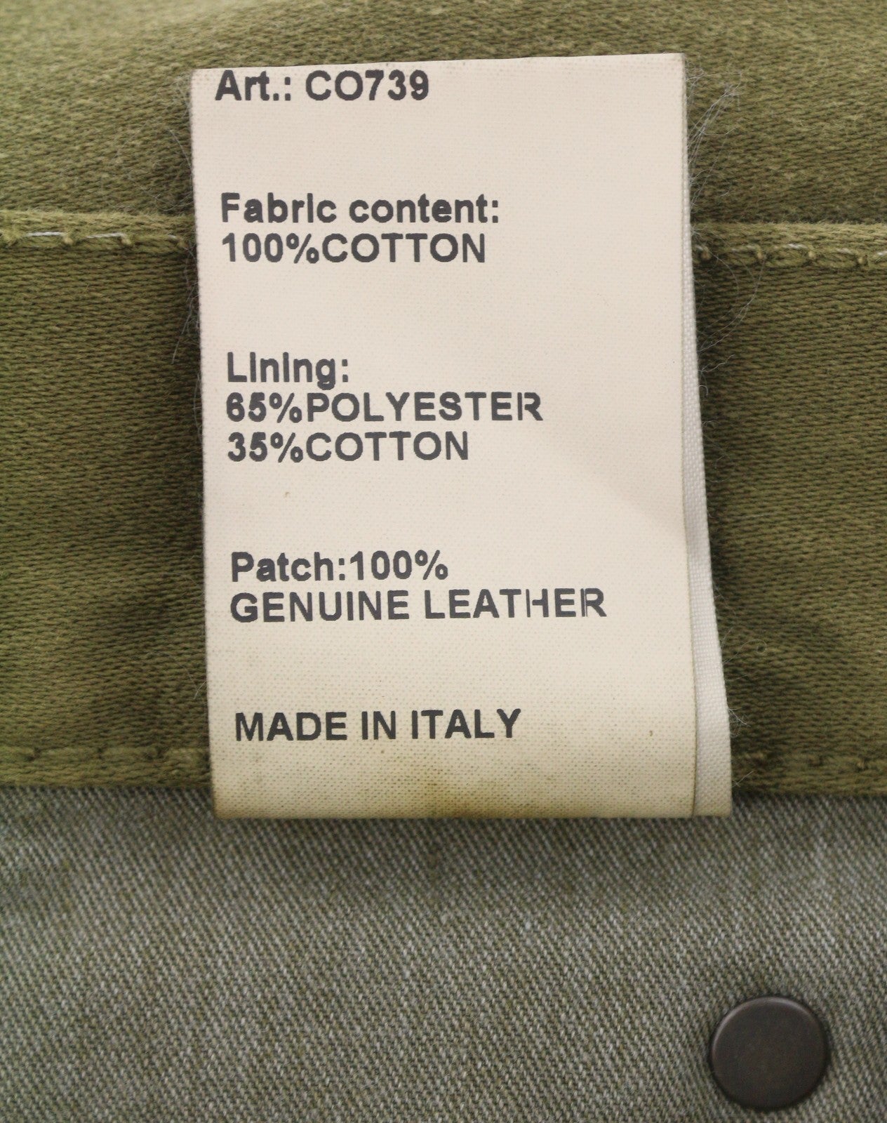 R13 Boyfriend Women Jeans 28 Olive Dyed Moleskin Zip Detail FW25 RRP790