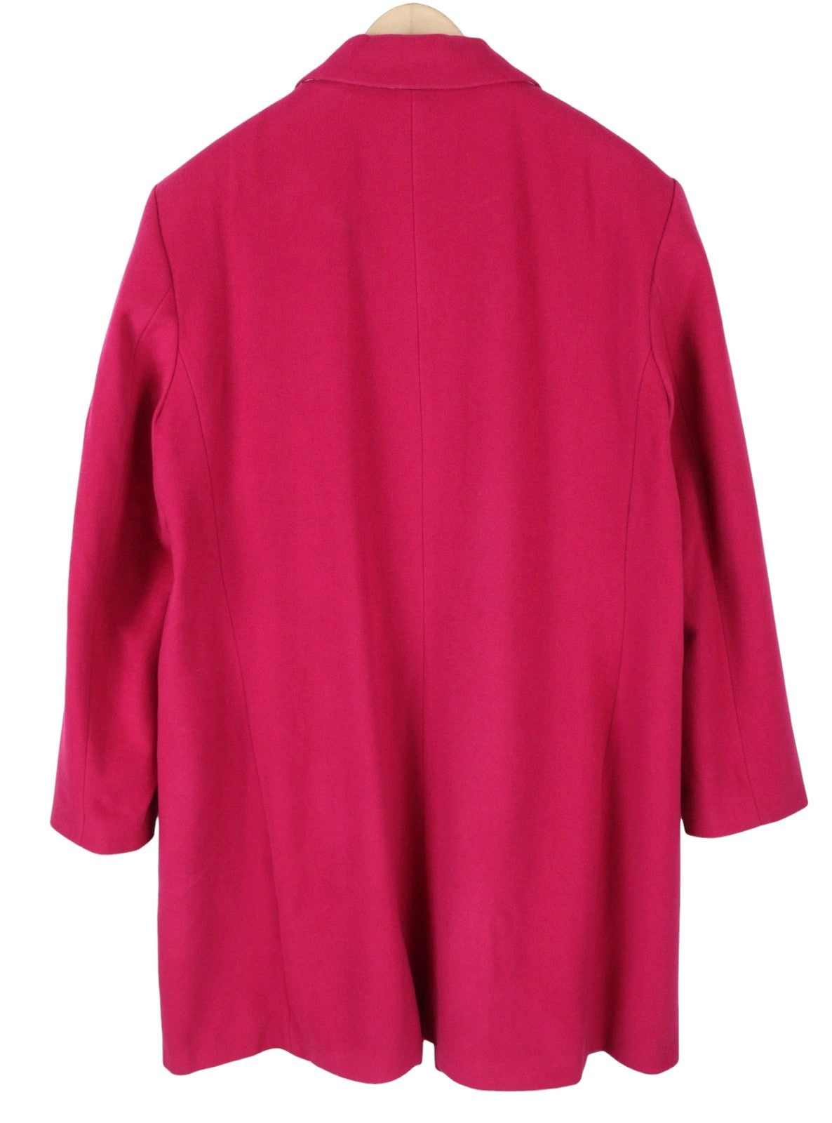 GANT Classic Tailored Women Coat 2XL Love Potion Wool Cashmere