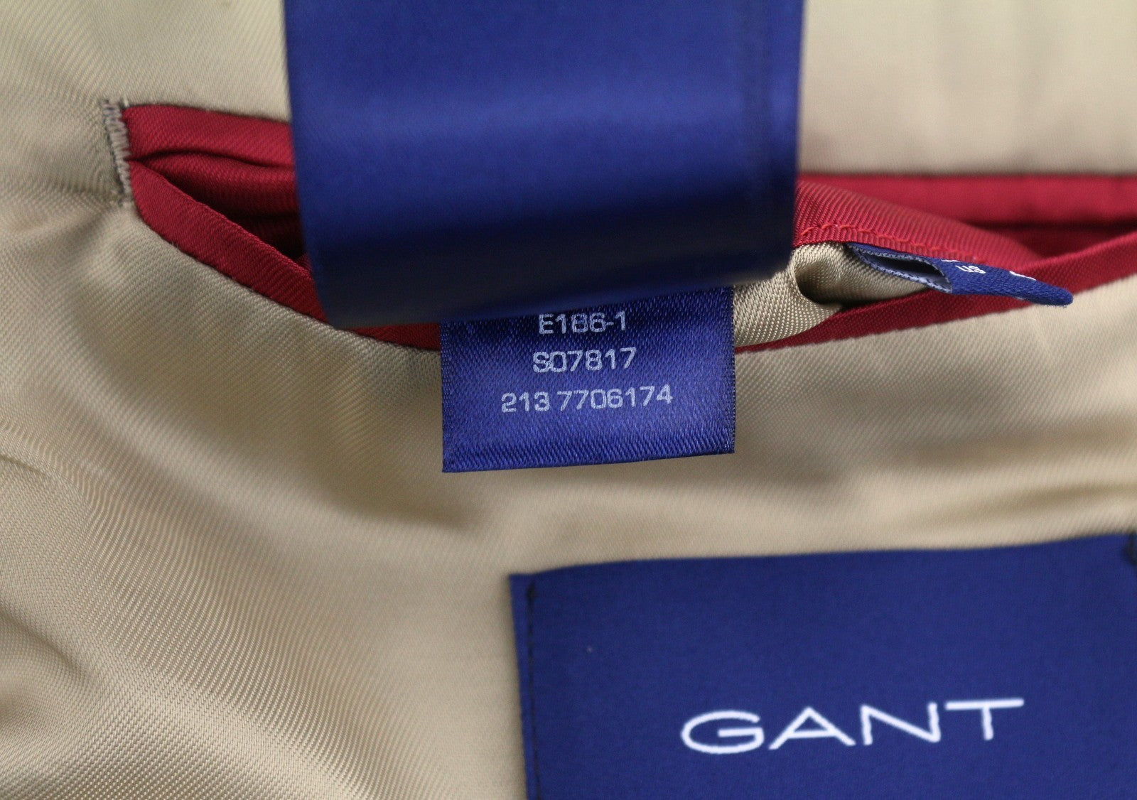 GANT Velvet Club Men Blazer EU54 Green Tartan Notch RRP499