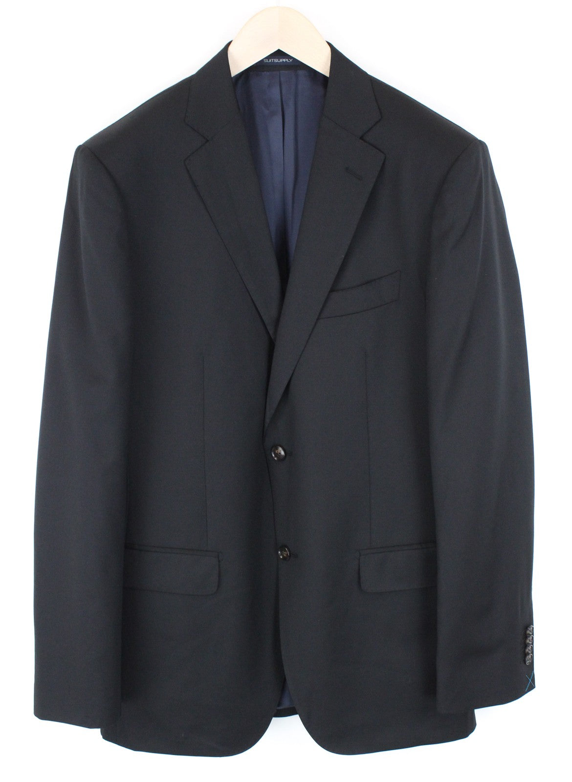 SUITSUPPLY Napoli Men Blazer UK42L Wool Super 110's Single-Breasted Vented Lined