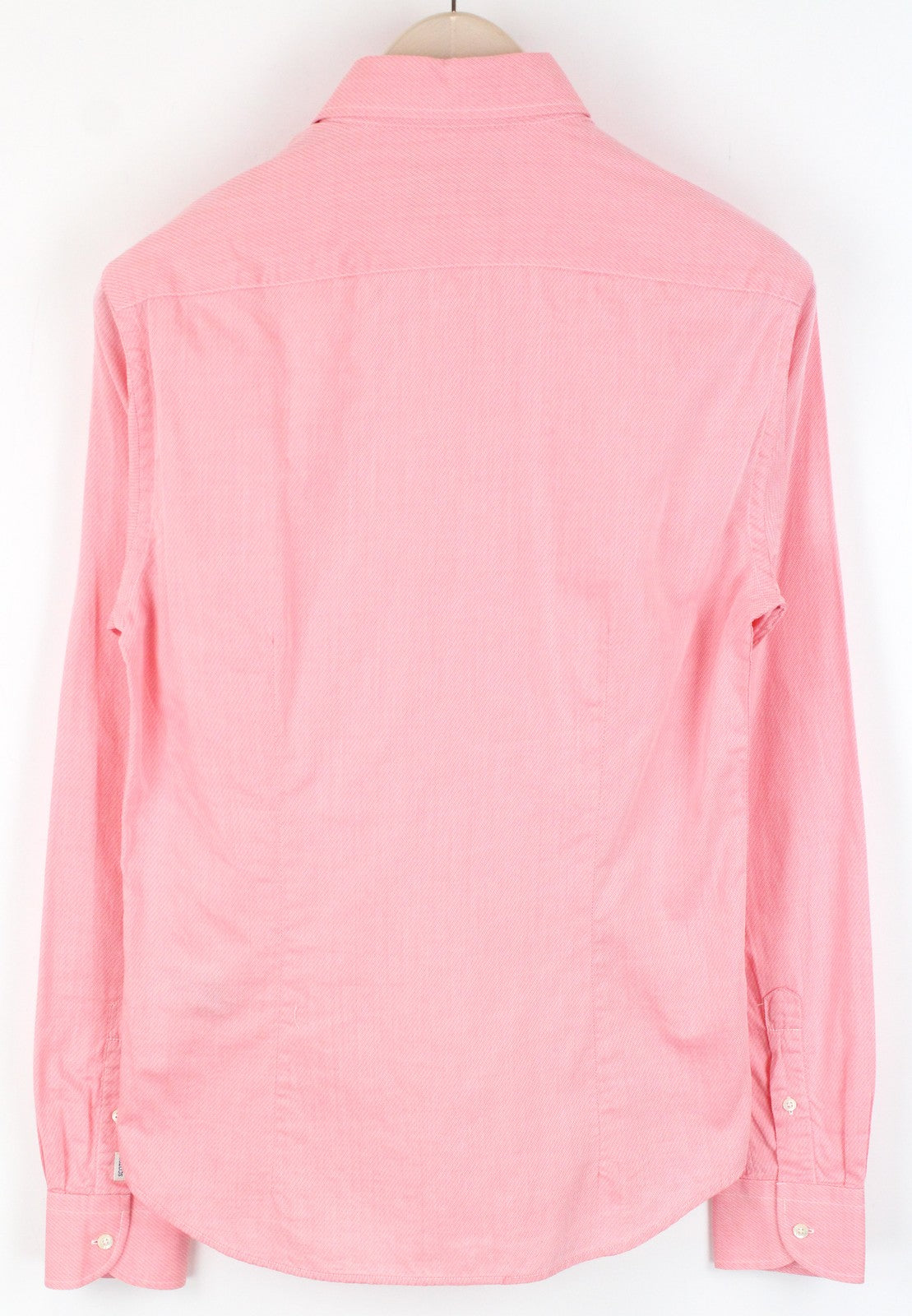 SCOTCH & SODA Ams Couture Men Shirt S Pink Slim Cotton Long Sleeve Button-Up