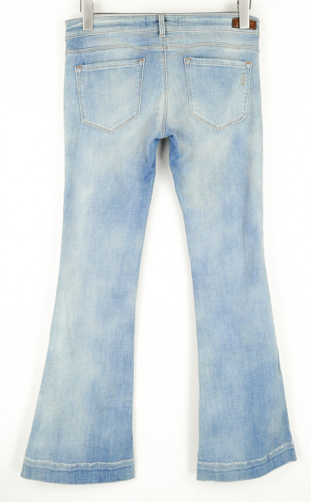 SCOTCH & SODA Ams Blauw Women Jeans W27/L32 Flared Washed 5-Pocket Blue