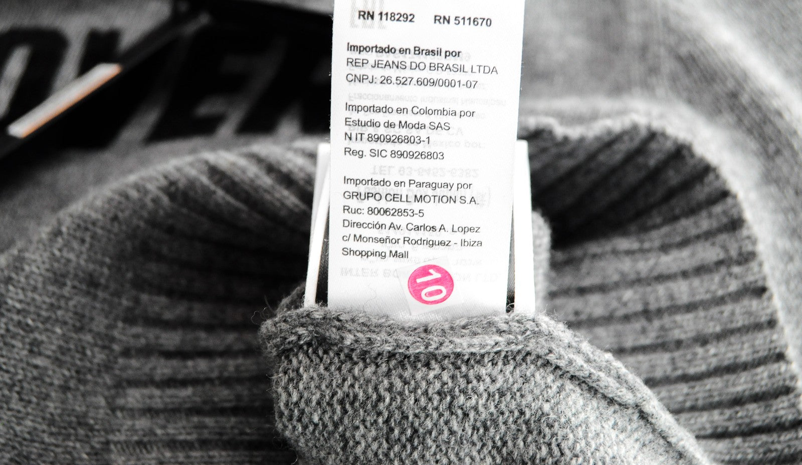 REPLAY Men Jumper S Wool Blend Grey Knitted Pullover Long Sleeved Sweater
