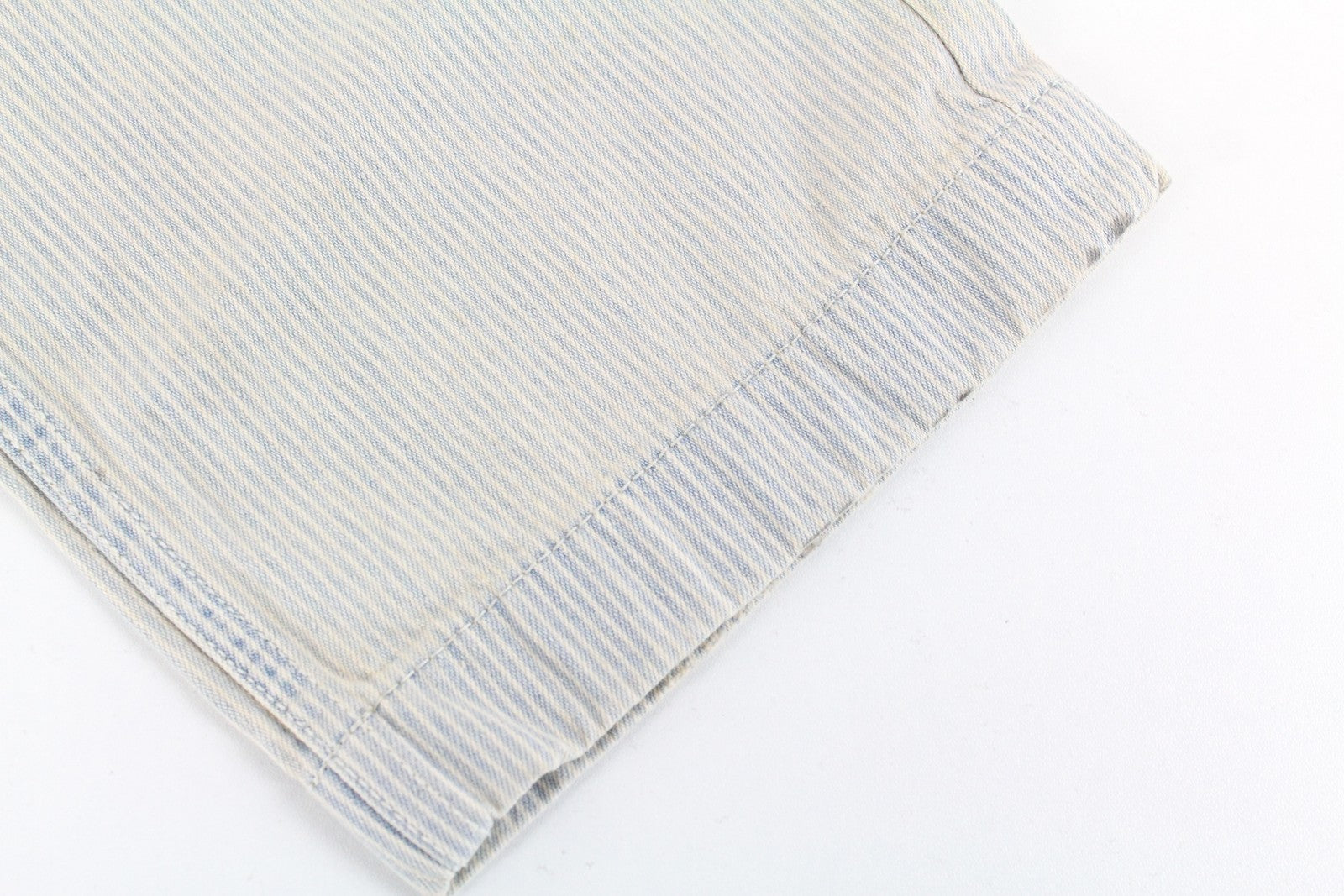 SCOTCH & SODA Freeman Men Trousers W36/L34 Blue Slim Tapered Cotton Striped