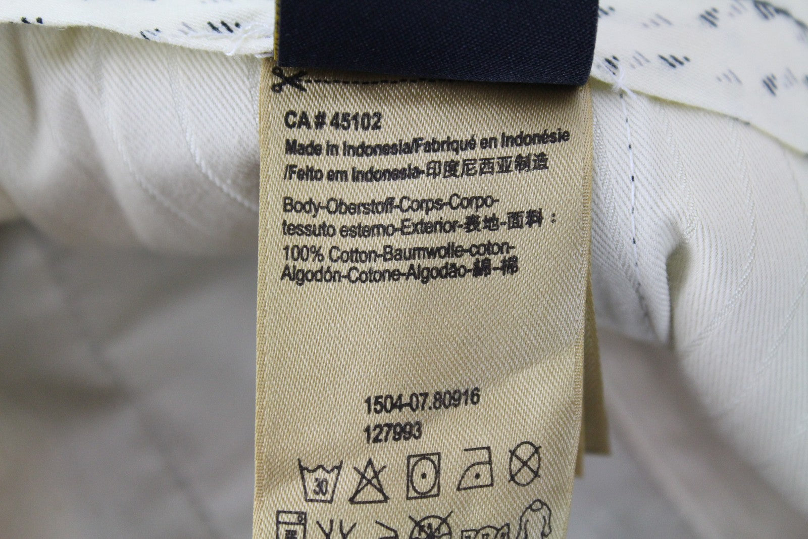 SCOTCH & SODA Stuart Men Trousers W33/L32 Grey Slim Pure Cotton Pleated Belted