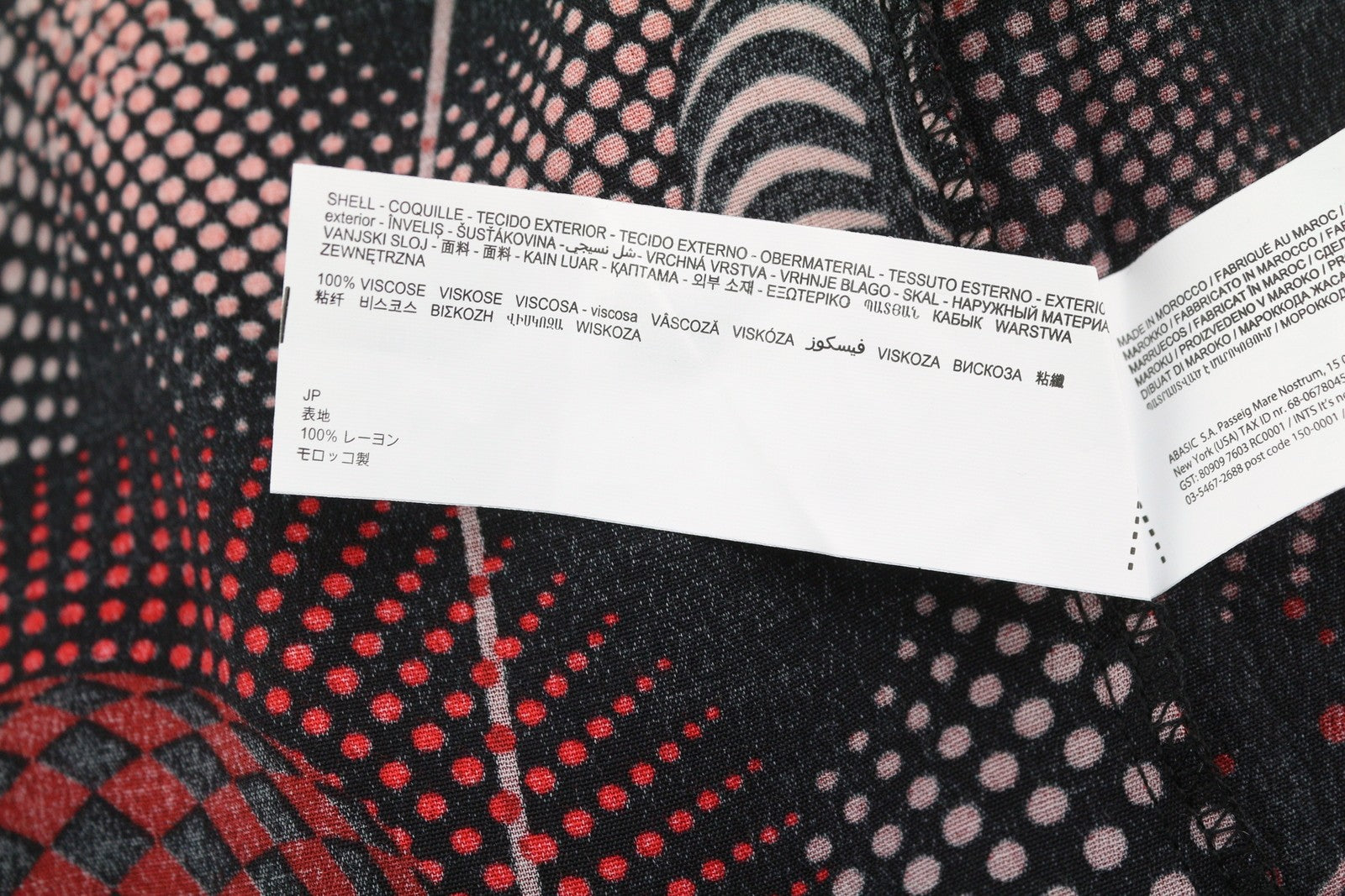 DESIGUAL Blus Luna Rep Women Blouse XL Dark Patterned Long Sleeve