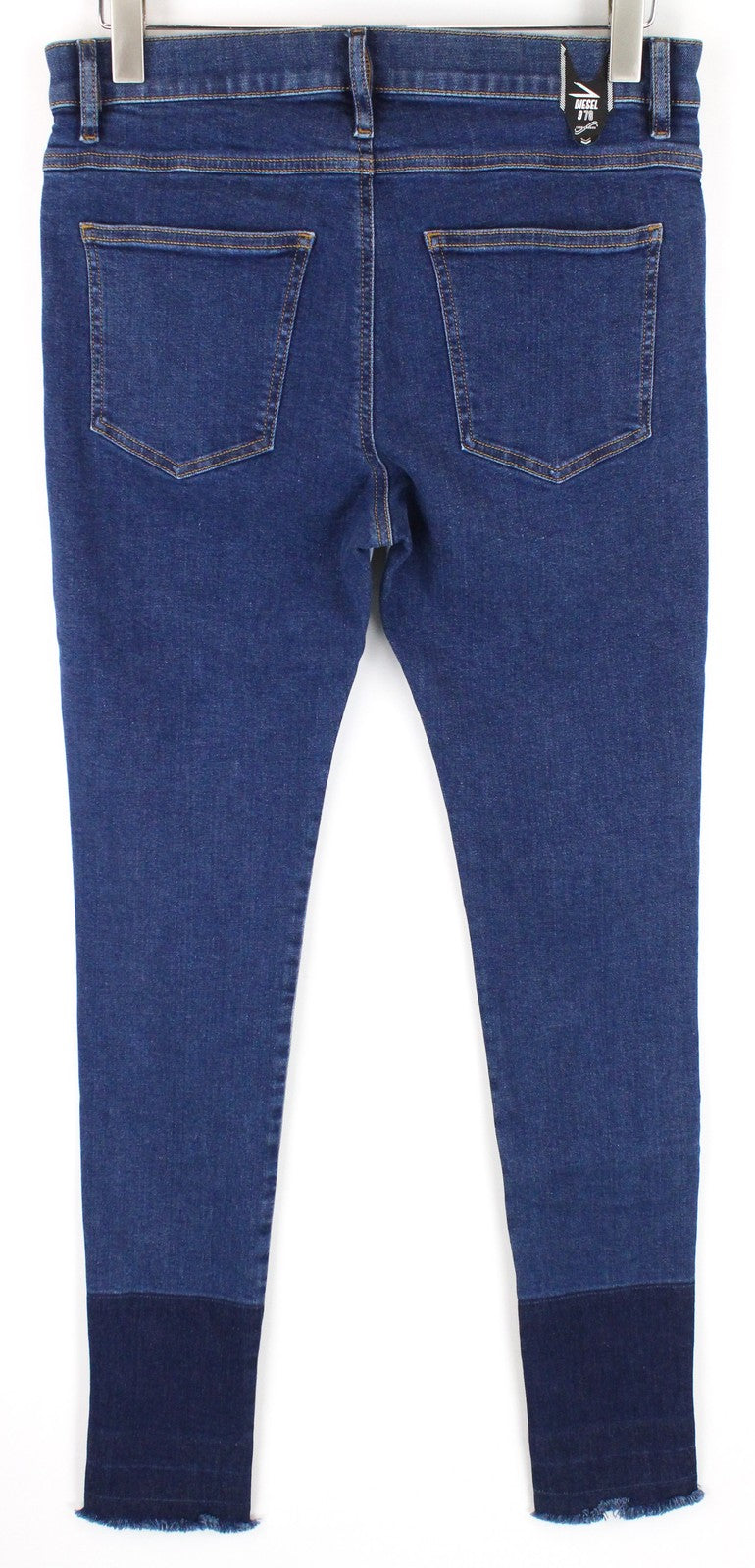 DIESEL D-Istort-SP 085AU Men Jeans W31/L32 Super Skinny Fit Blue Washed Stretch