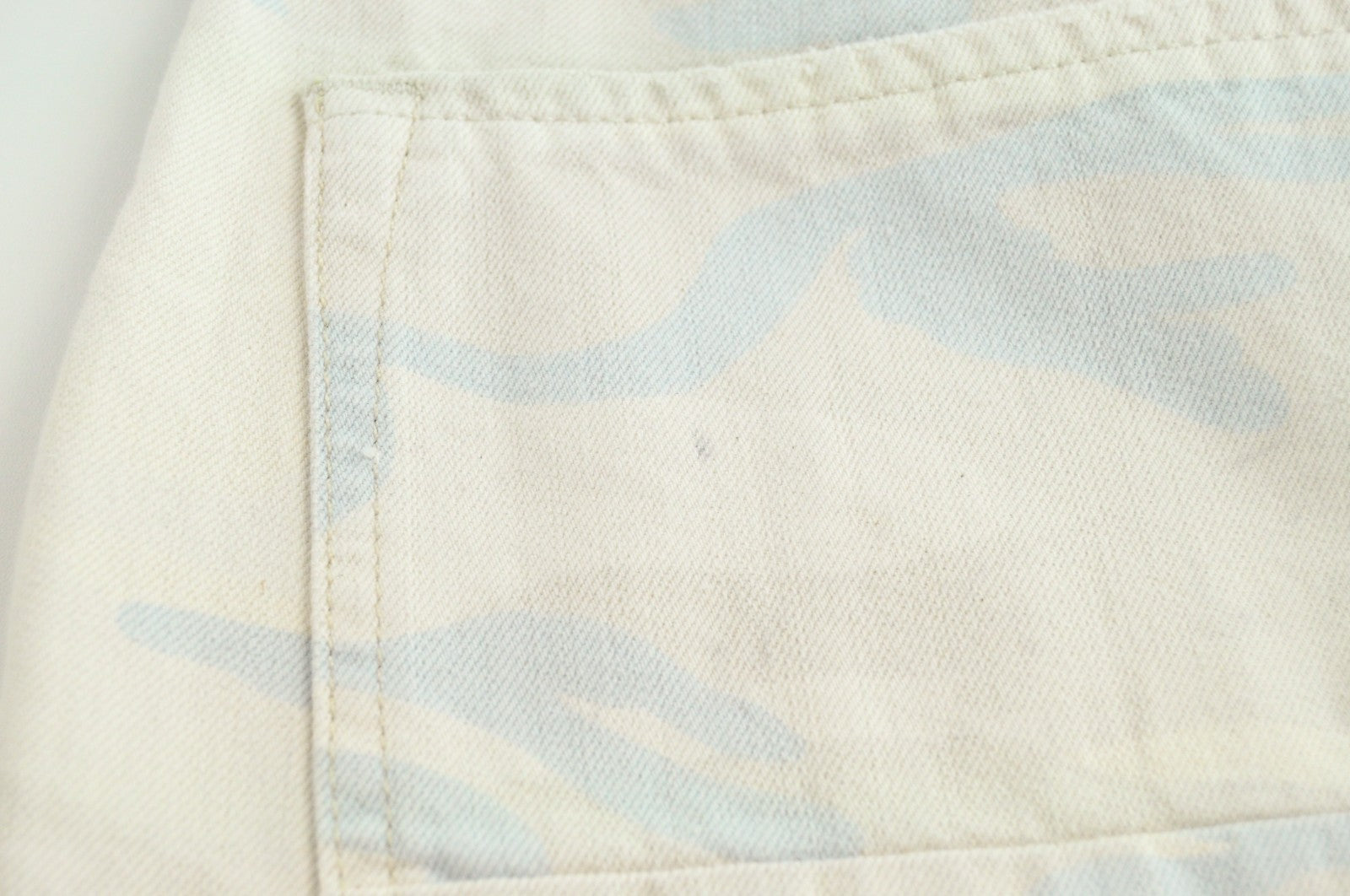 SCOTCH & SODA Stump Men Jeans W30 Loose Tapered Cotton Beige Military Pattern
