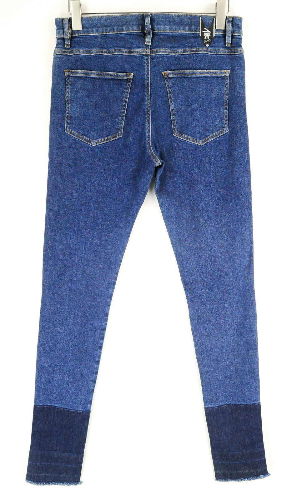 DIESEL D-Istort-SP 085AU Men Jeans W31/L32 Super Skinny Fit Blue Wash Stretch