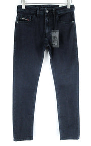 DIESEL Thommer 084NK Men Jeans W28/L32 Slim Skinny Fit Dark Blue Stretch