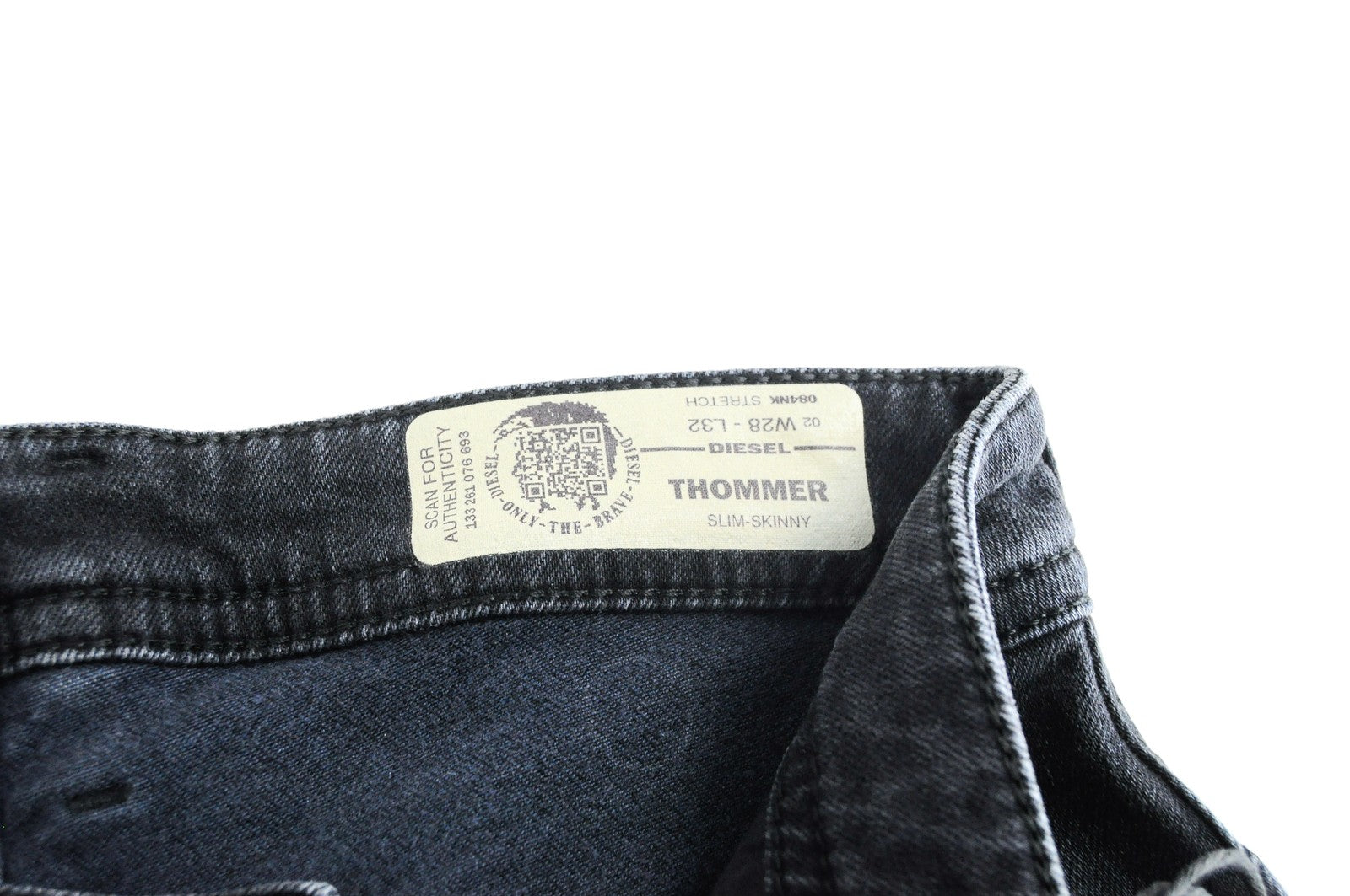 DIESEL Thommer 084NK Men Jeans W28/L32 Slim Skinny Fit Navy Cotton Stretch