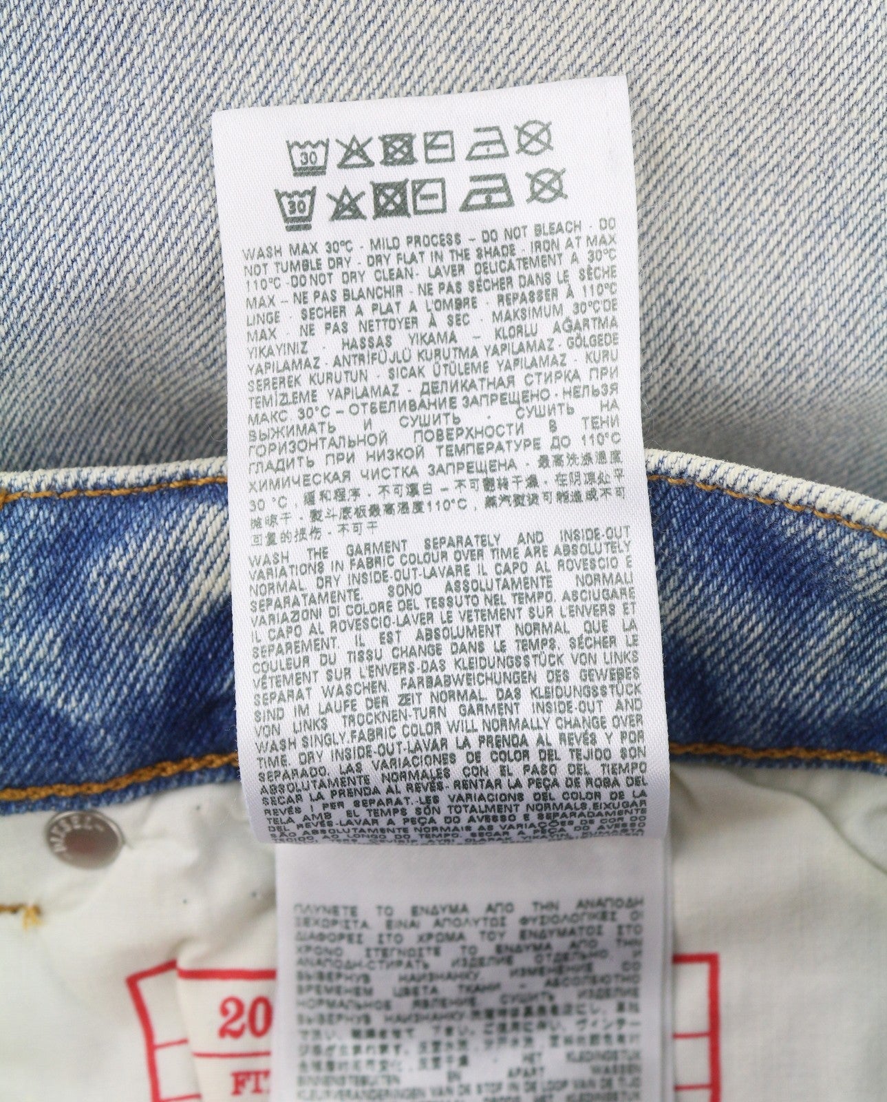 DIESEL 2005 D-Fining 09E86 Men Jeans W30/L32 Blue Faded Regular Fit Tapered