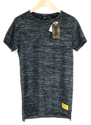 SCOTCH & SODA Ams Couture Men T-Shirt S Blue Long Fit Cotton Blend Stretch