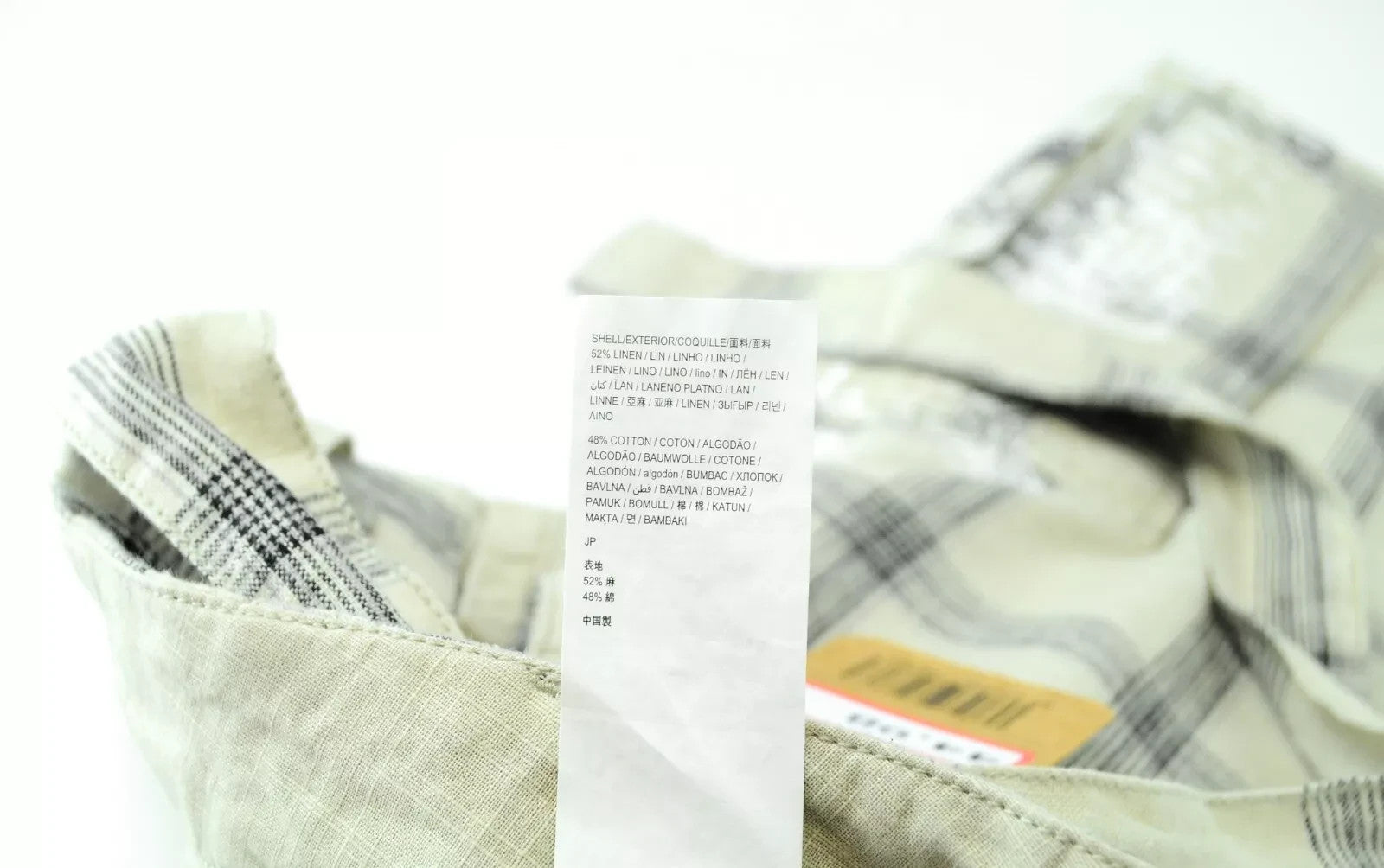 DESIGUAL Pant Marc Men Shorts 30 Cargo Pocketed Linen Cotton Summer Lightweight
