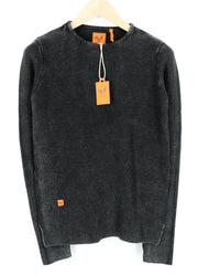 GOOD GENES Women Sweatshirt S Crew Neck Casual Petite Fit Melange Knit-Style