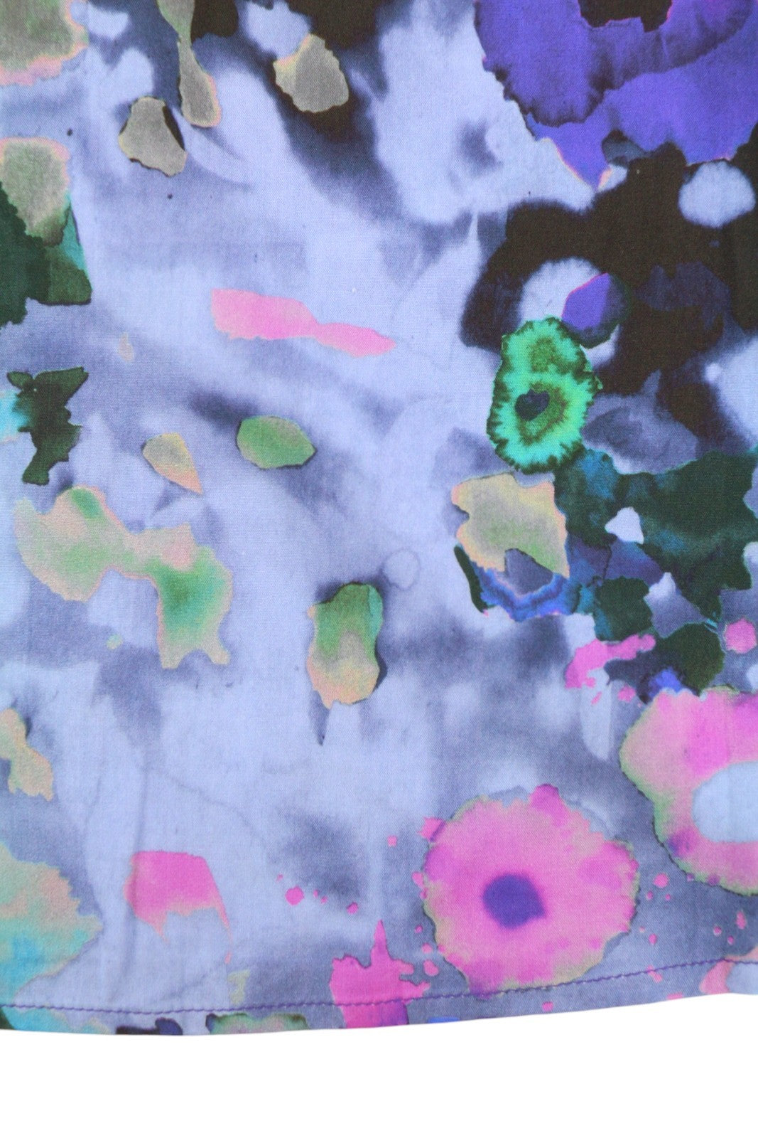 DESIGUAL Blus Cairo Rep Women Blouse S Colourful Floral Print Long Sleeve