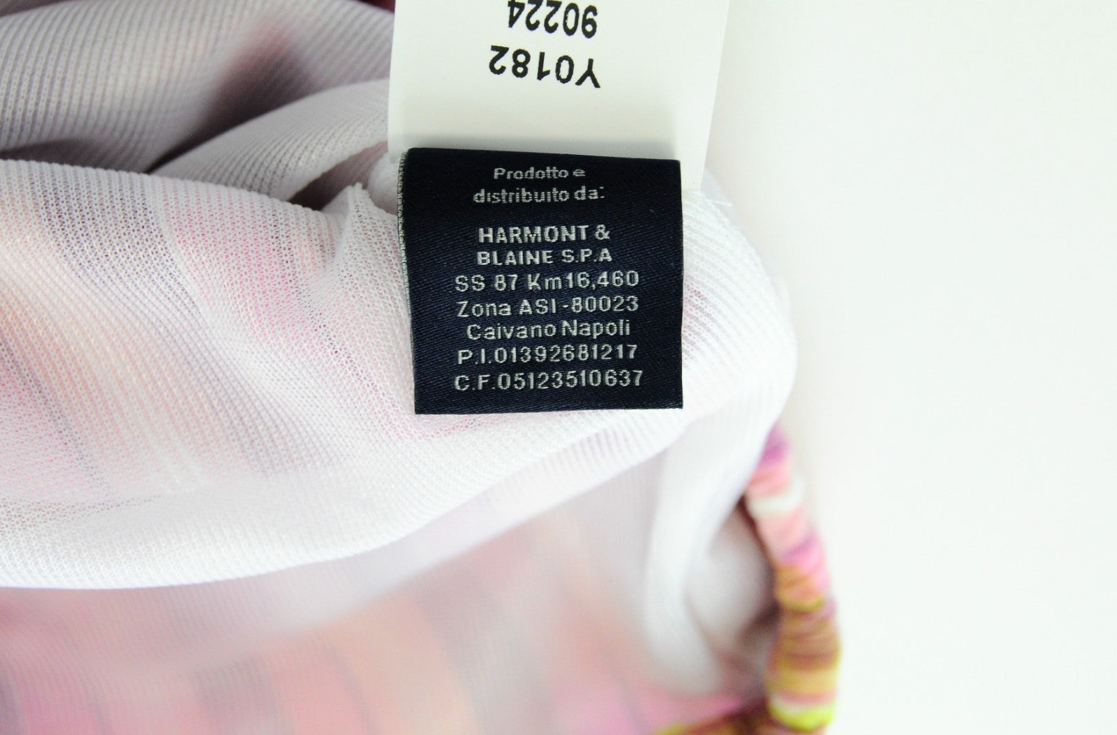 HARMONT & BLAINE Acqua Men Swimwear W27 Pink Striped Flower Beach Trunks