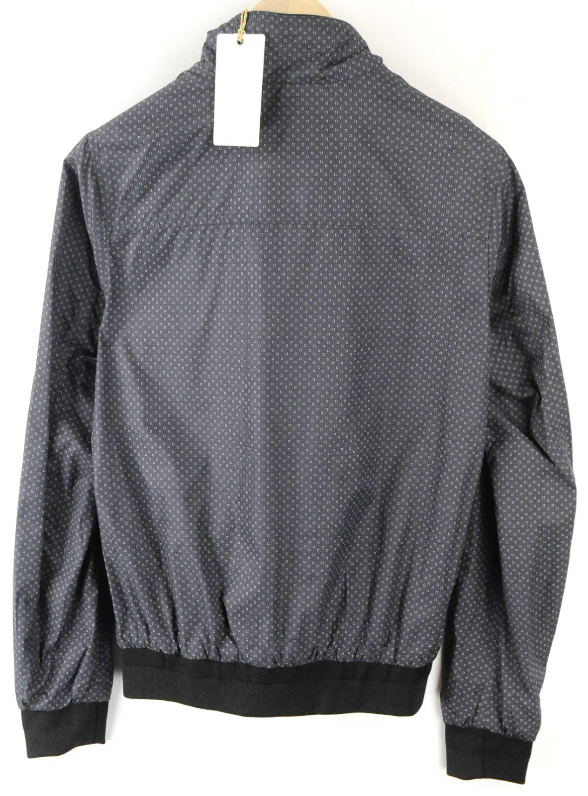 SCOTCH & SODA Ams Couture Men Jacket S Grey Patterned Lightweight Long Sleeved