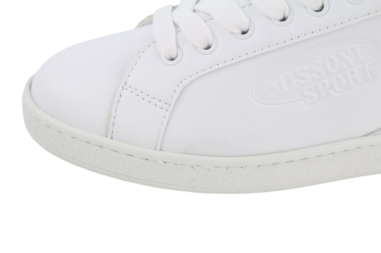 ACBC X MISSONI SHMISCAS Cassetta MS Sport Women Sneakers EU38 White Laced Low