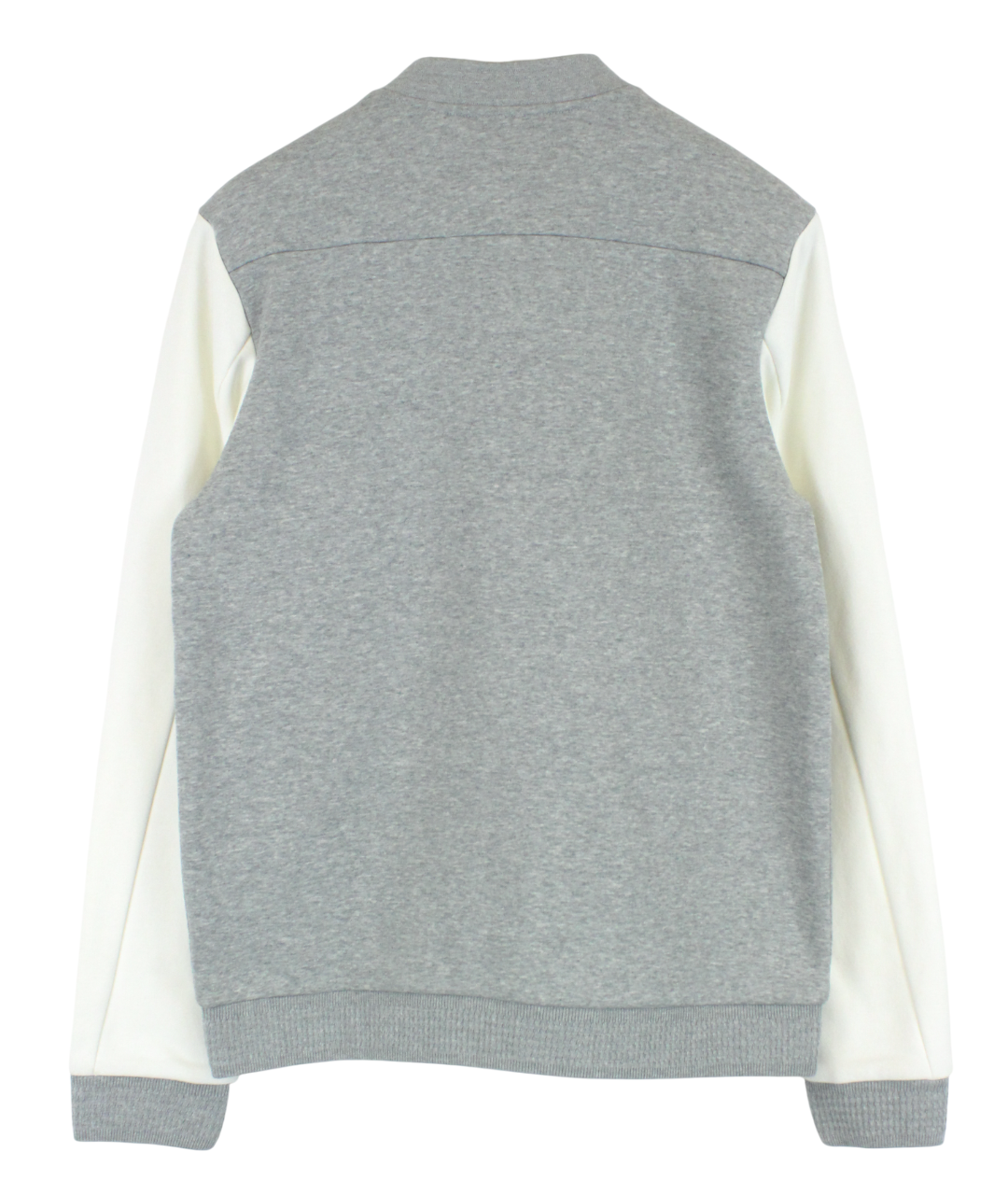 SCOTCH & SODA Ams Couture Men Jacket M Grey Long Sleeved Zipped Jersey Bomber