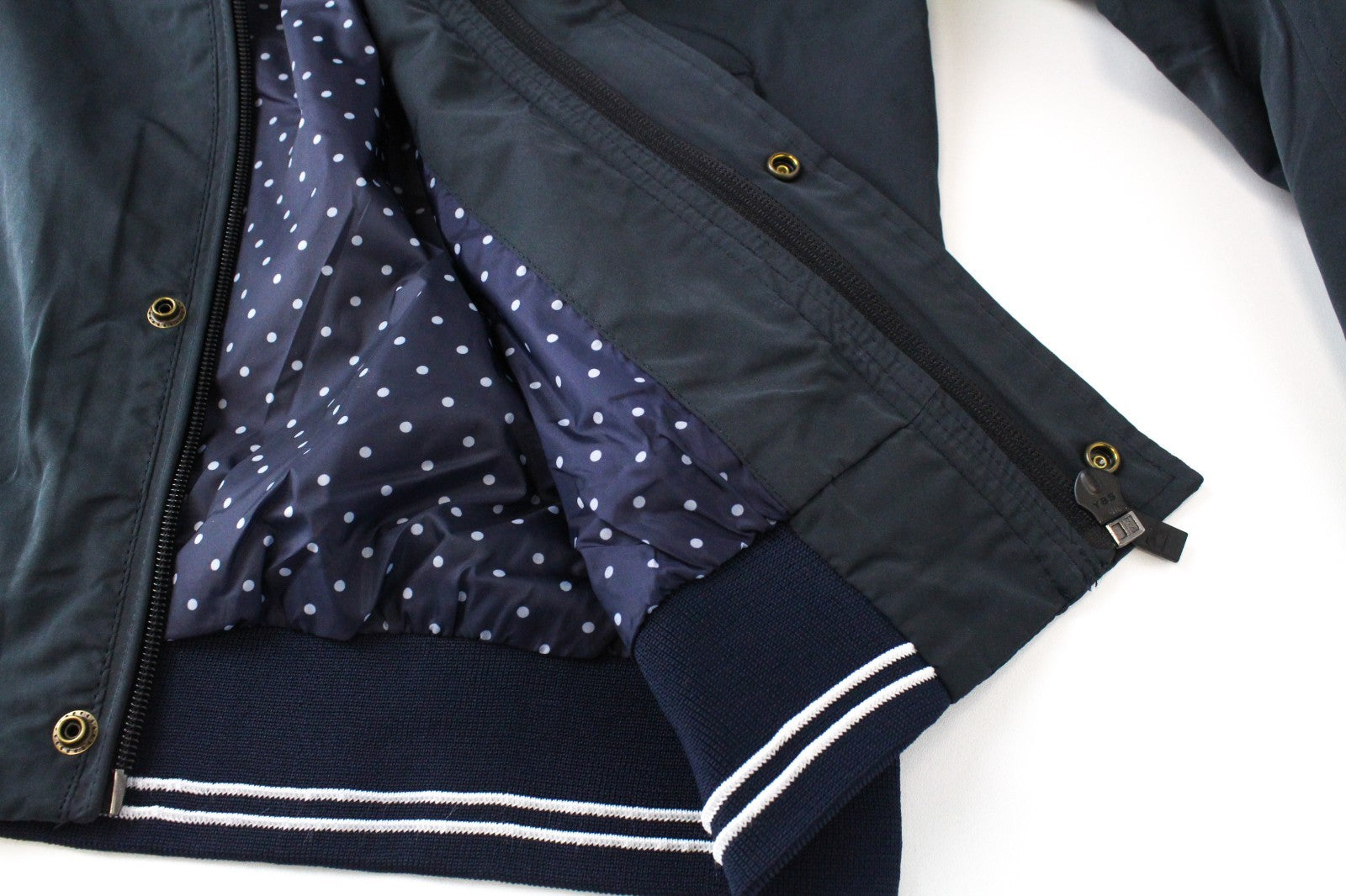 SCOTCH & SODA Ams Couture Men Jacket S Navy Casual Long Sleeved Zipped Lined