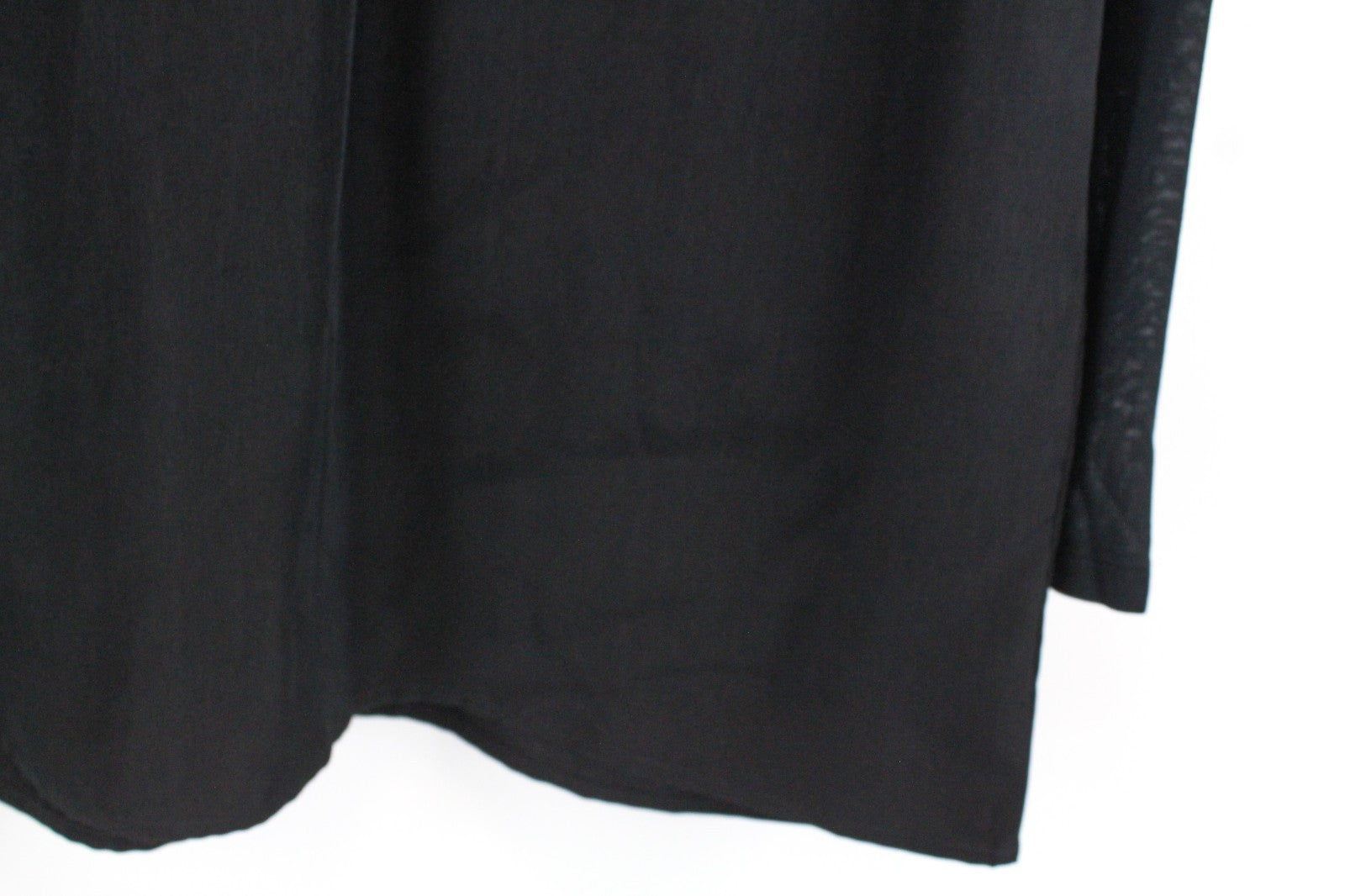 MAISON SCOTCH Women Dress L Black Long Sleeved 2in1 Layered Pocketed Pull On