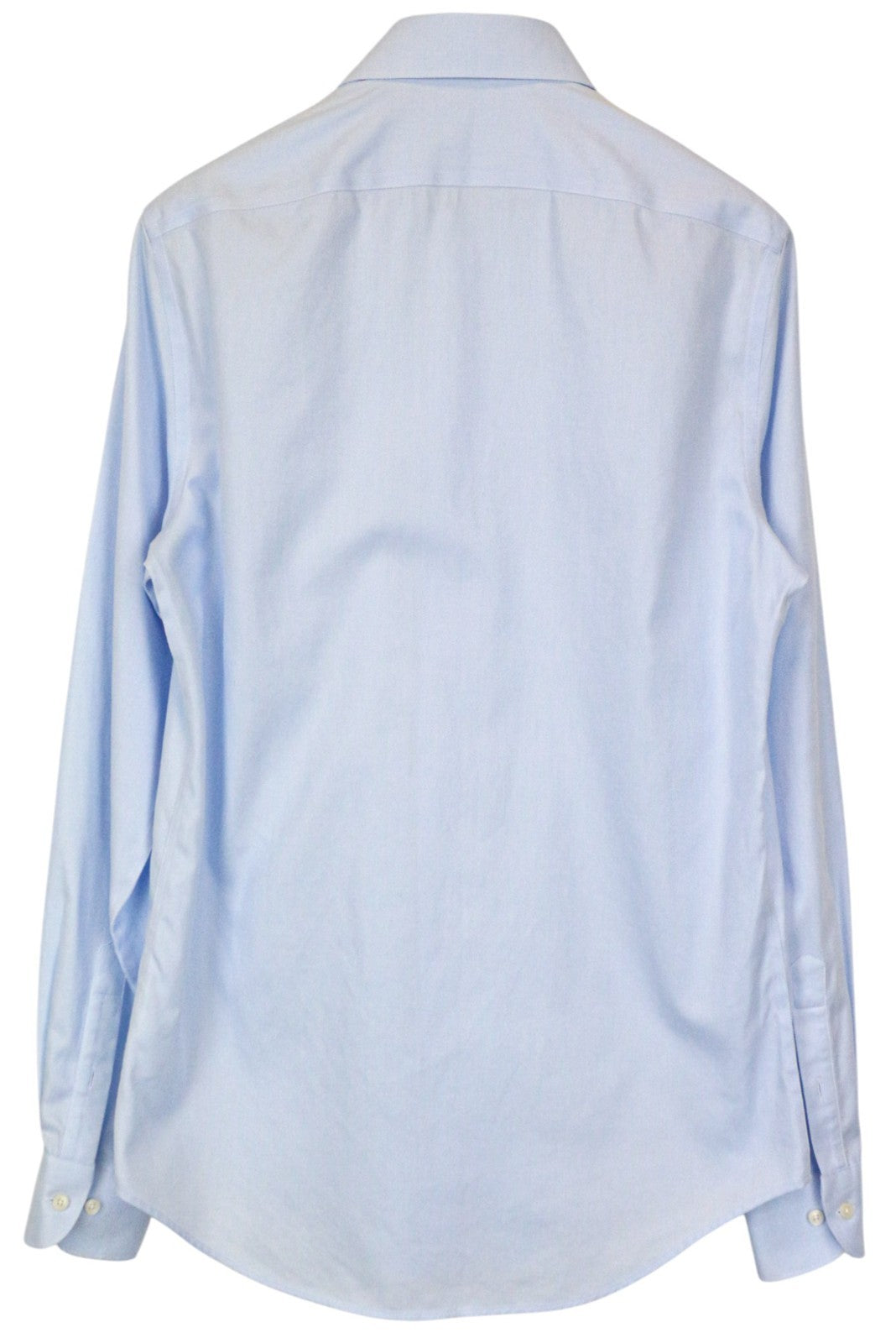 SUITSUPPLY vyriški formalūs marškinėliai 40L/15 3/4L ploni mėlyni medvilniniai marškinėliai ilgomis rankovėmis 