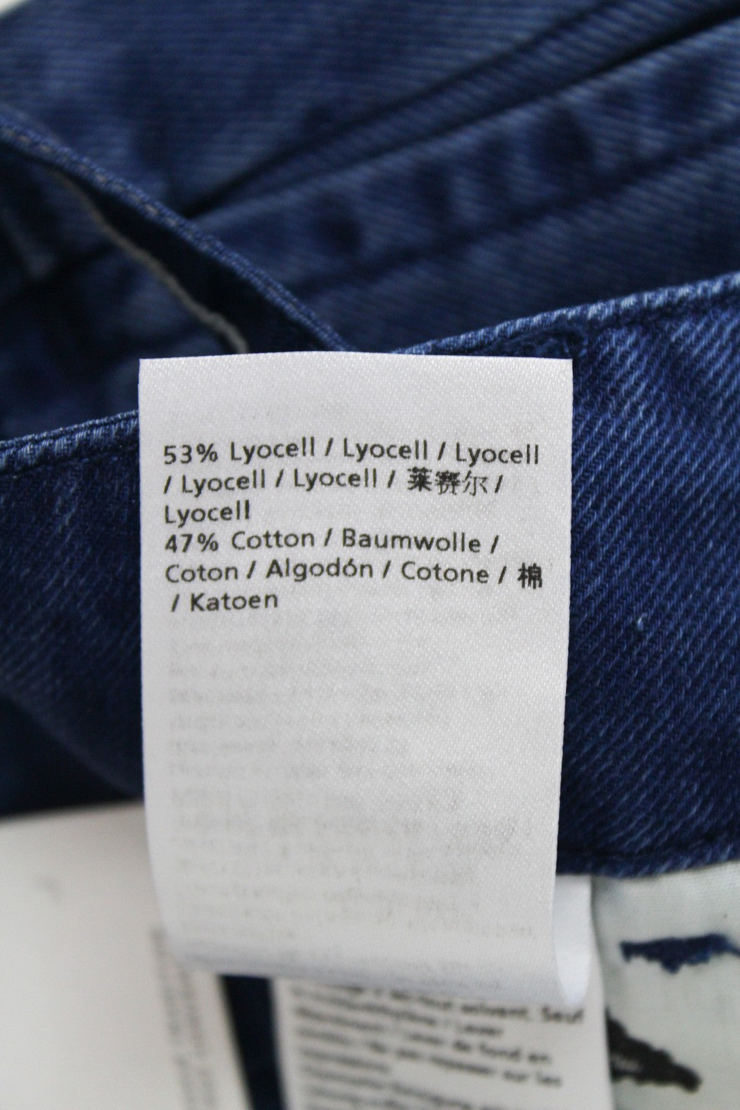 DENHAM Brady Women Jeans W28/L28 Wide Blue Cotton Blend Lightweight Denim