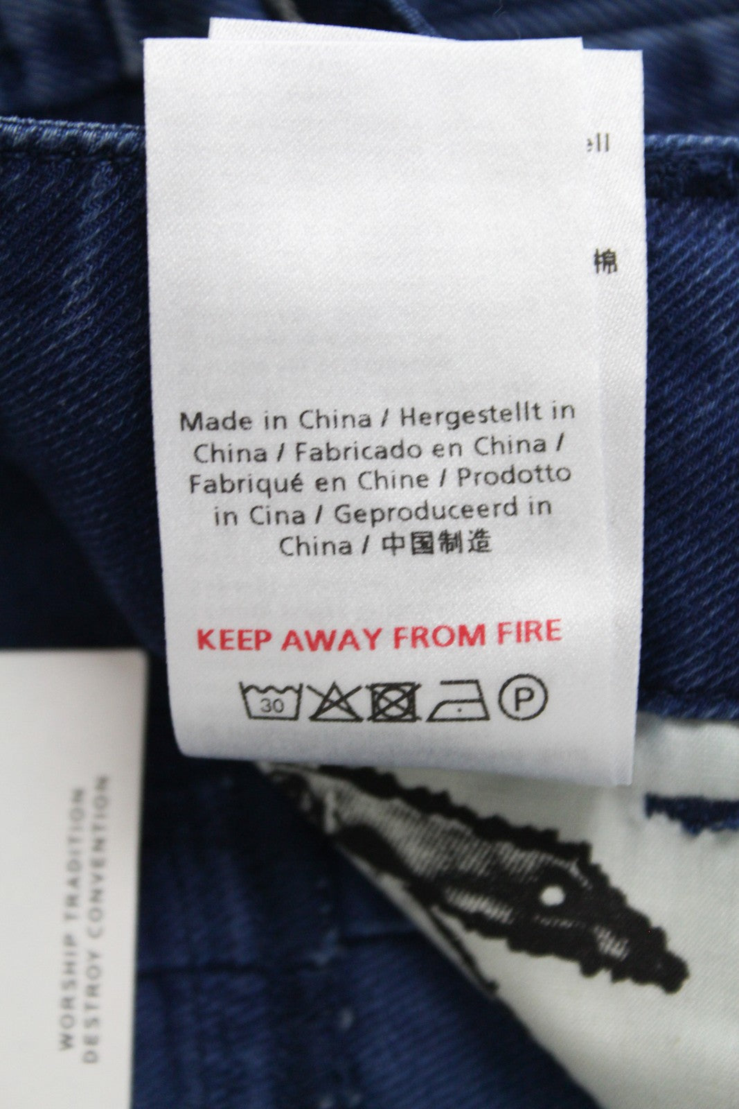 DENHAM Brady Women Jeans W28/L28 Wide Blue Cotton Blend Lightweight Denim
