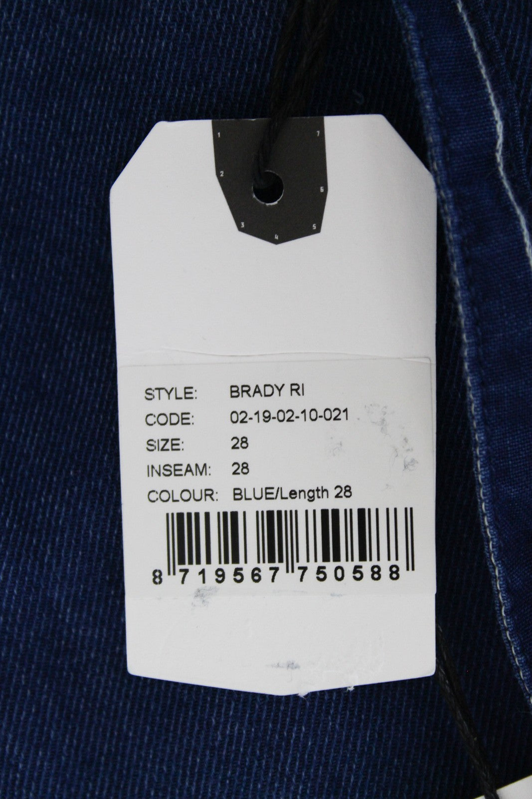 DENHAM Brady Women Jeans W28/L28 Wide Blue Cotton Blend Lightweight Denim
