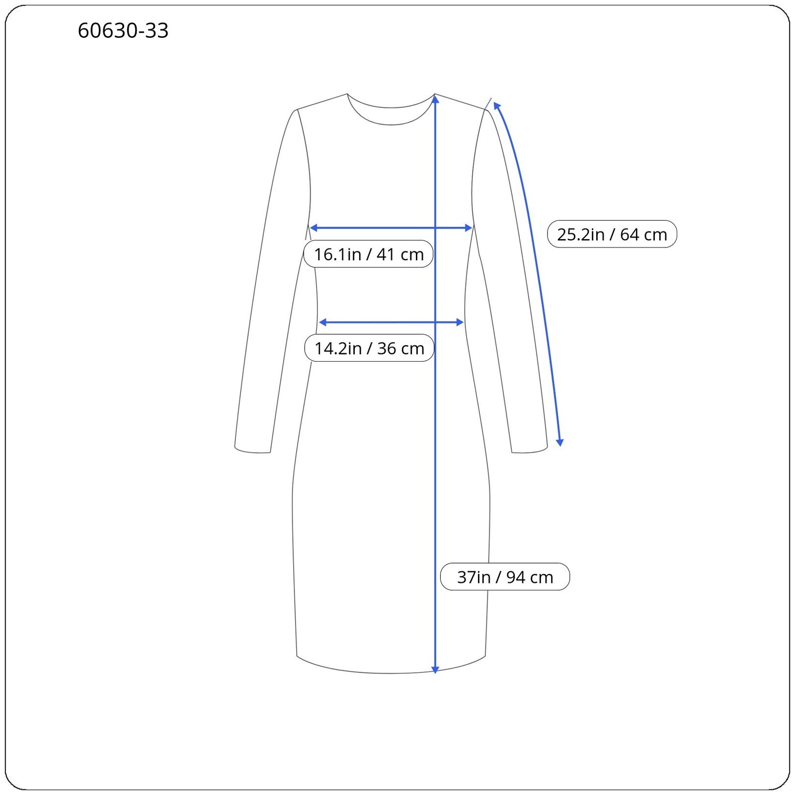 MAISON SCOTCH Women Dress S Dark Blue Cotton Blend Long Sleeve Detailed