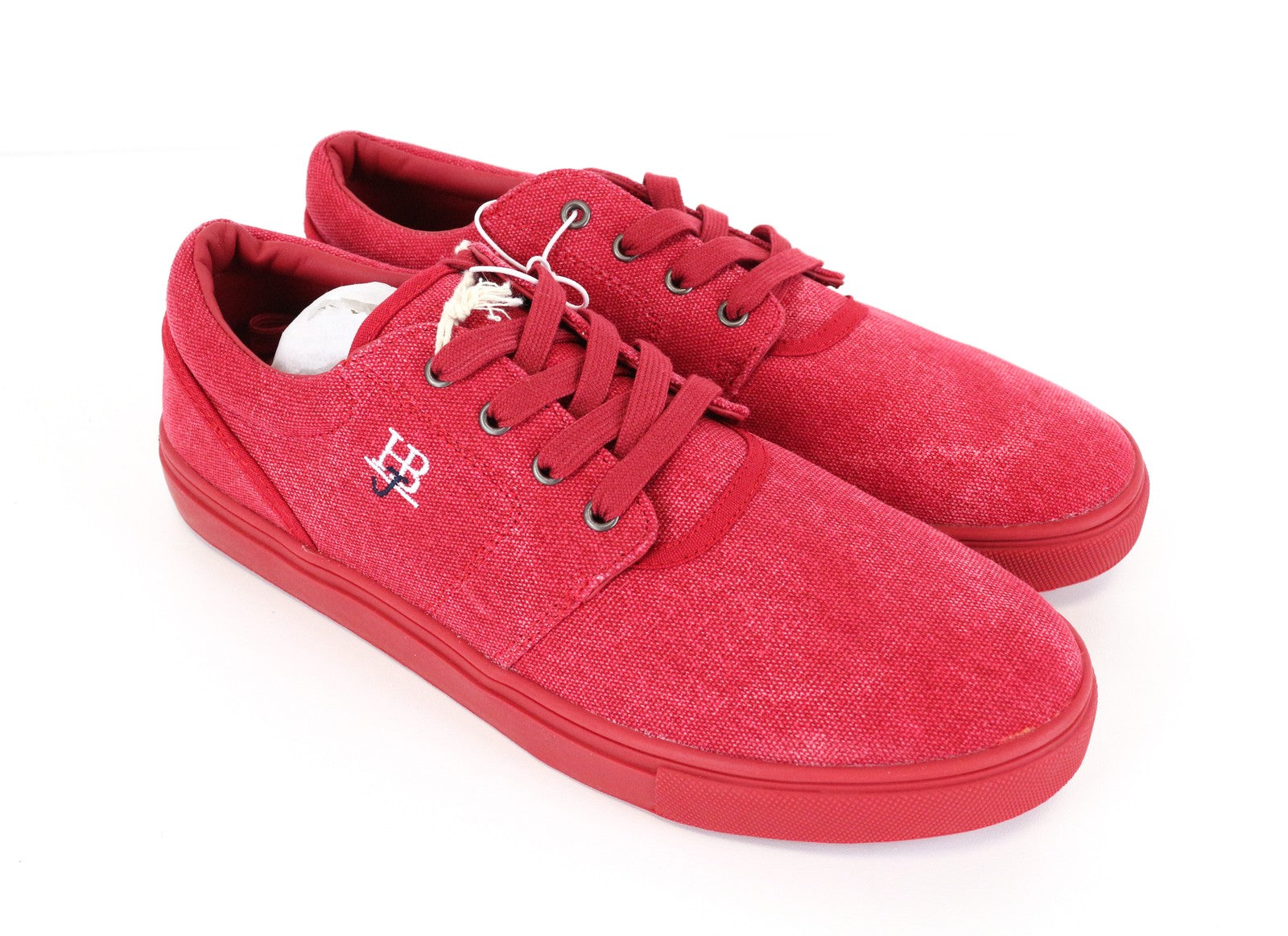 HARMONT & BLAINE Men Trainers EU42 Red Unisex Laced Low-Top Casual Sneakers