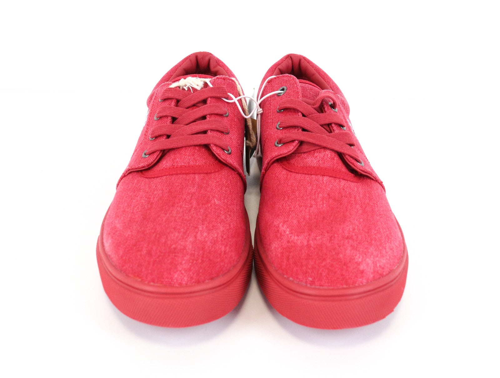 HARMONT & BLAINE Men Trainers EU42 Red Unisex Laced Low-Top Casual Sneakers