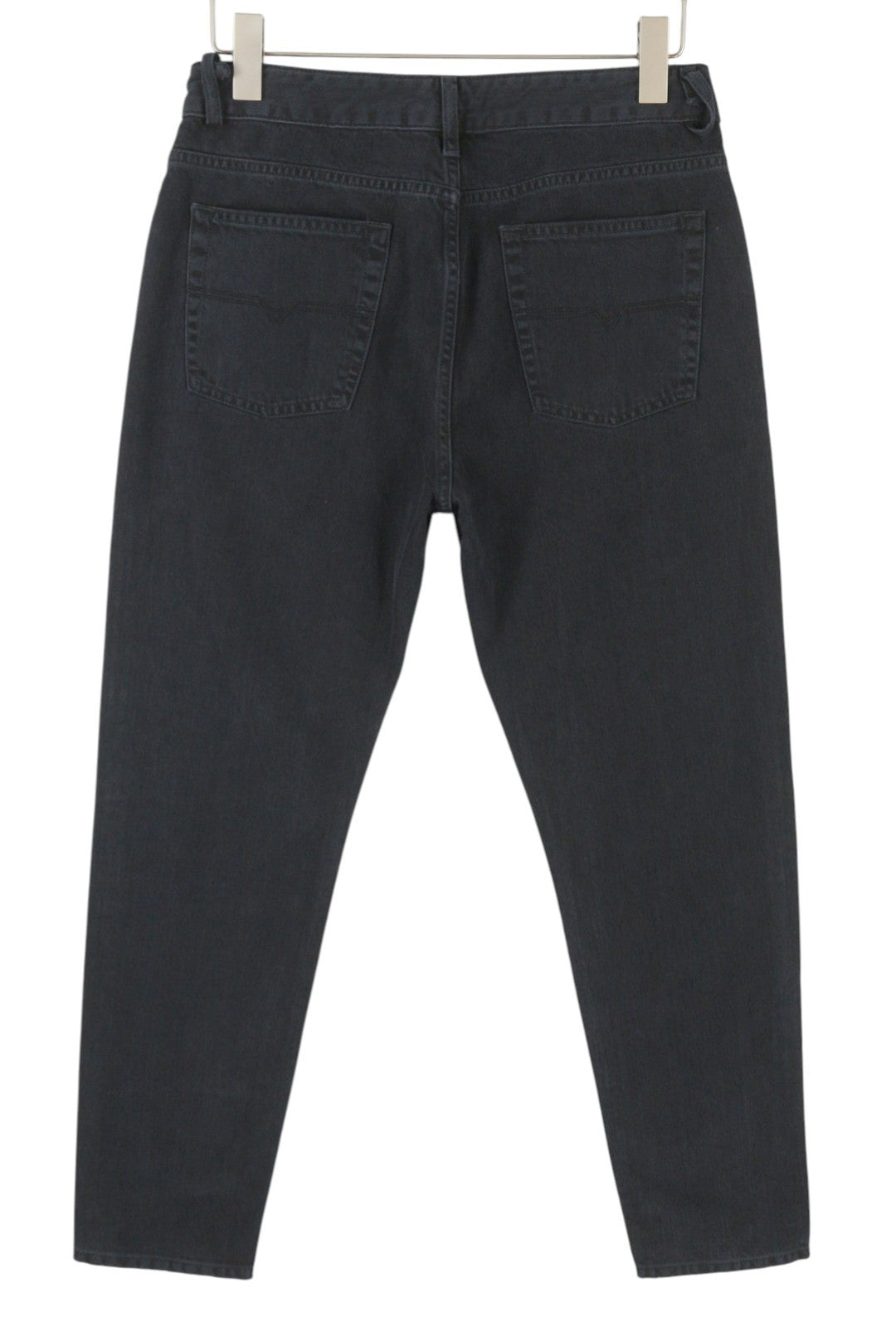 DIESEL Neekhol 084PM Women Jeans W30/L32 Dark Blue Distress Ripped Slim Fit