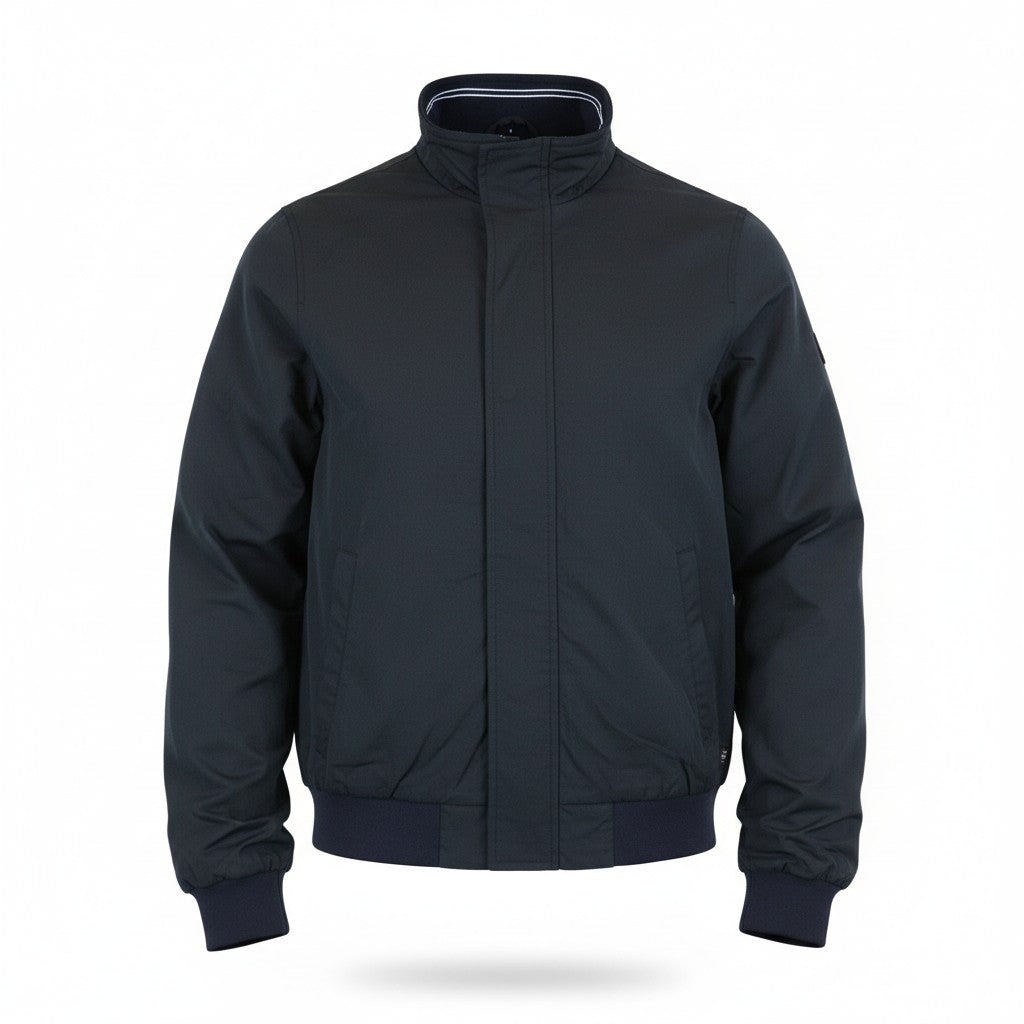SCOTCH & SODA Ams Couture Men Jacket M Navy Long Sleeved Lined Lightweight