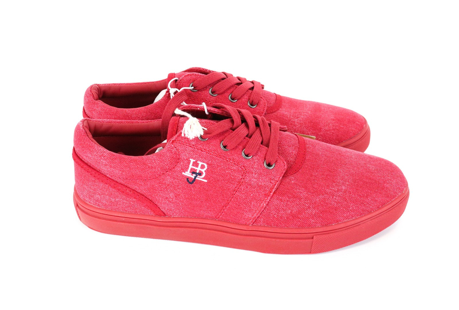 HARMONT & BLAINE Men Trainers EU42 Red Low-Top Laced Unisex Casual Leisure