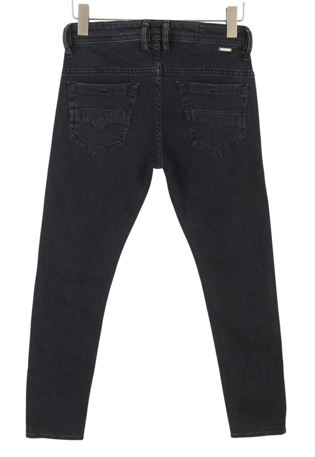DIESEL Thommer 084NK Men Jeans W27/L30 Dark Blue Slim Skinny Fit Zip Fly