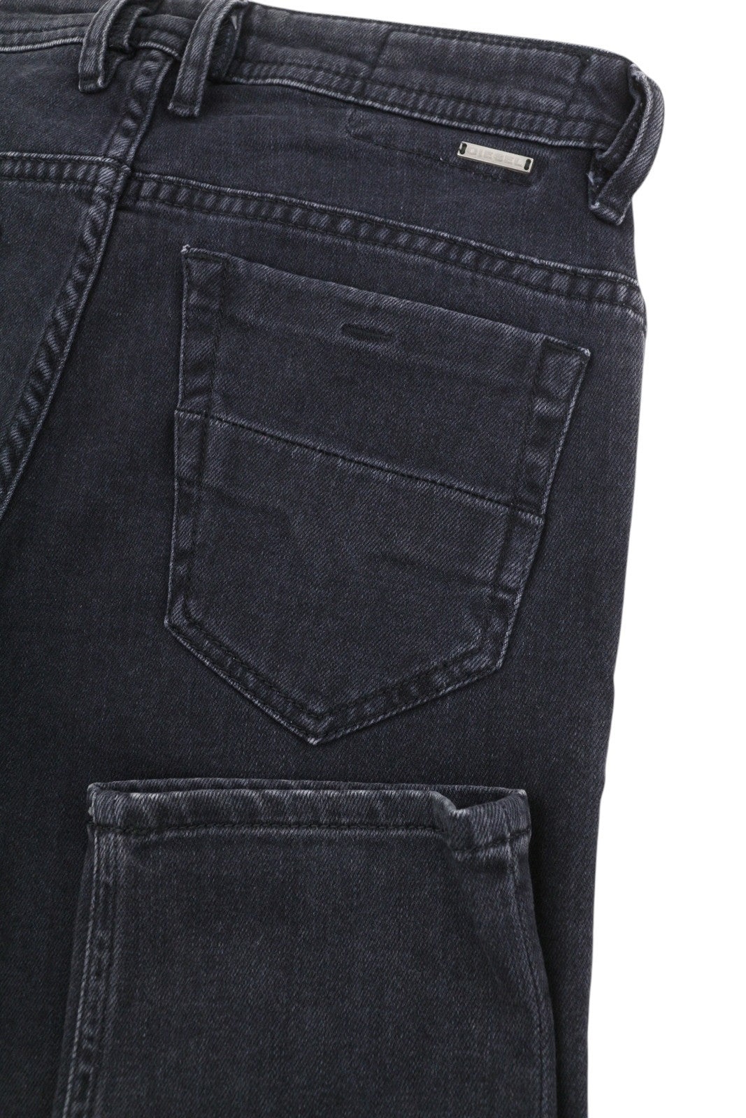 DIESEL Thommer 084NK Men Jeans W27/L30 Dark Blue Slim Skinny Fit Zip Fly