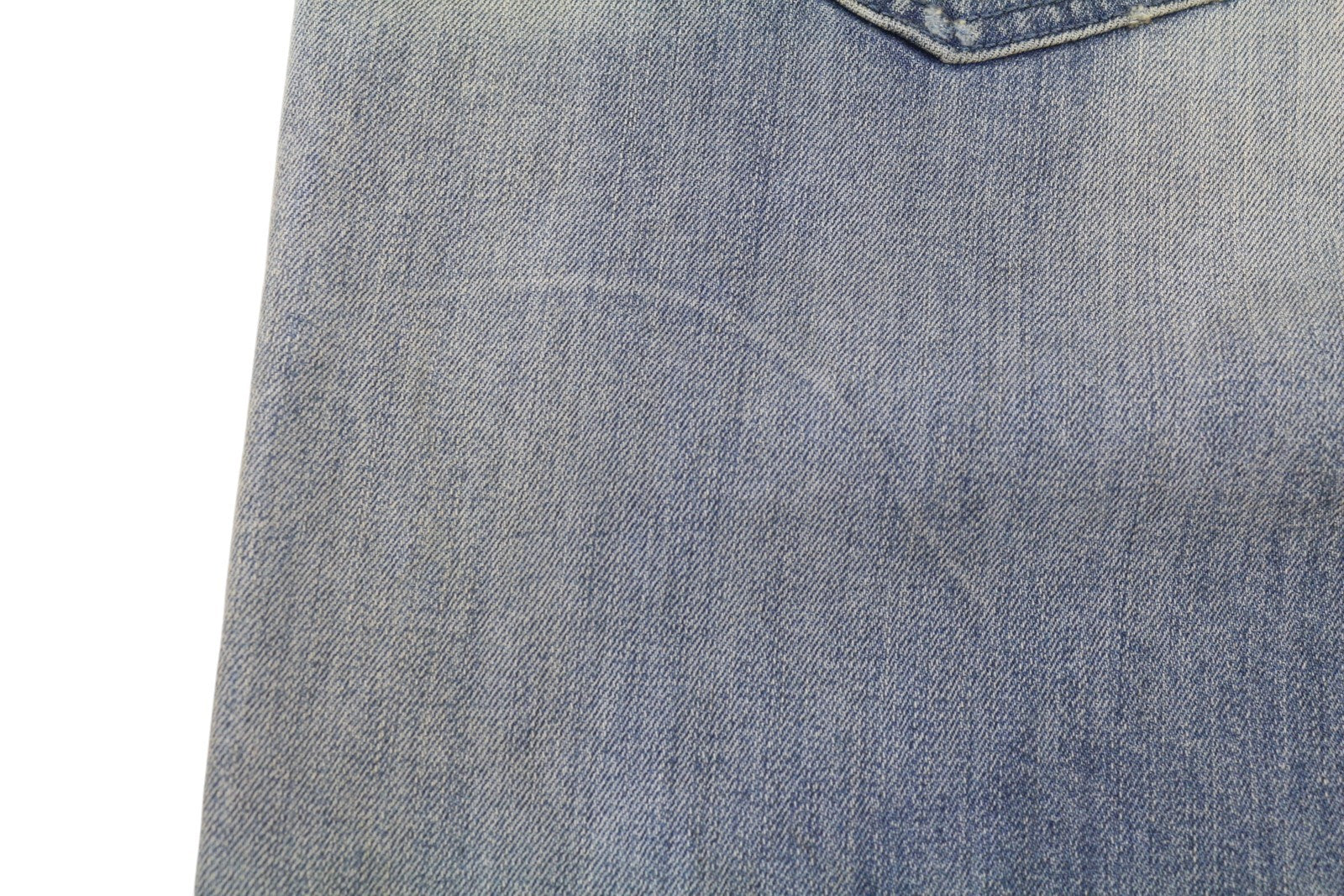 DIESEL D-Vider 084AQ Men Jeans W30/L32 Blue Distress Faded Aged Look Drop Crotch