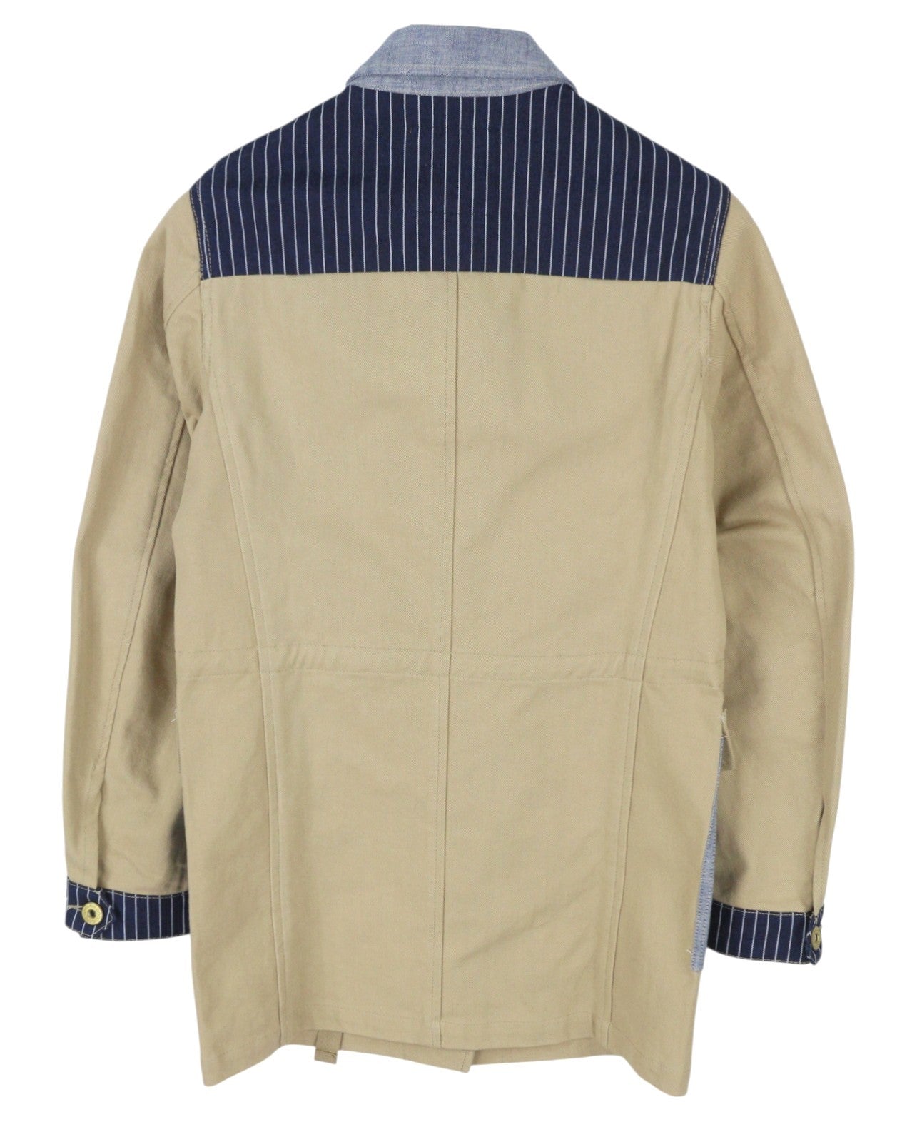GOOD GENES Her Parka Helen Women Jacket S Beige Patch Pockets Lightweight