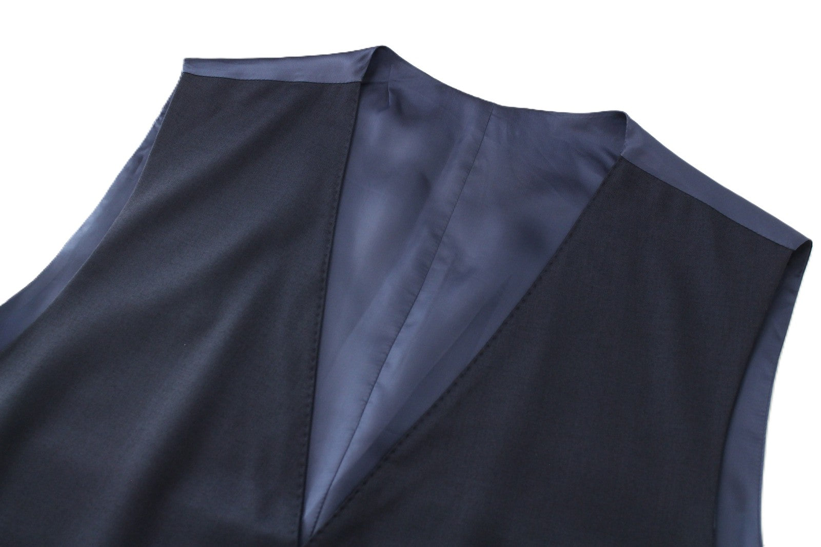 SUITSUPPLY Lazio Men Waistcoat UK50S Pure Wool Navy Waistcoat Trousers 2 Piece