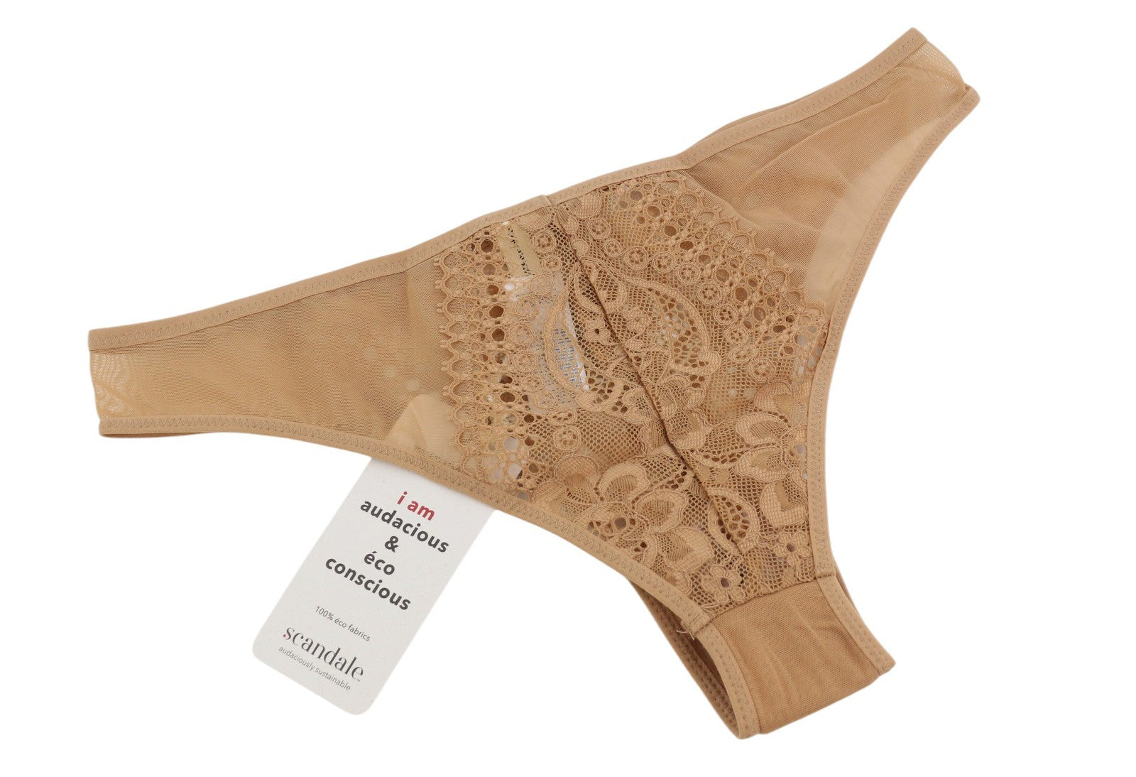 SCANDALE Le Bresilien Sensual-Nude T17 Women Panties S Brazilian Laces Insert