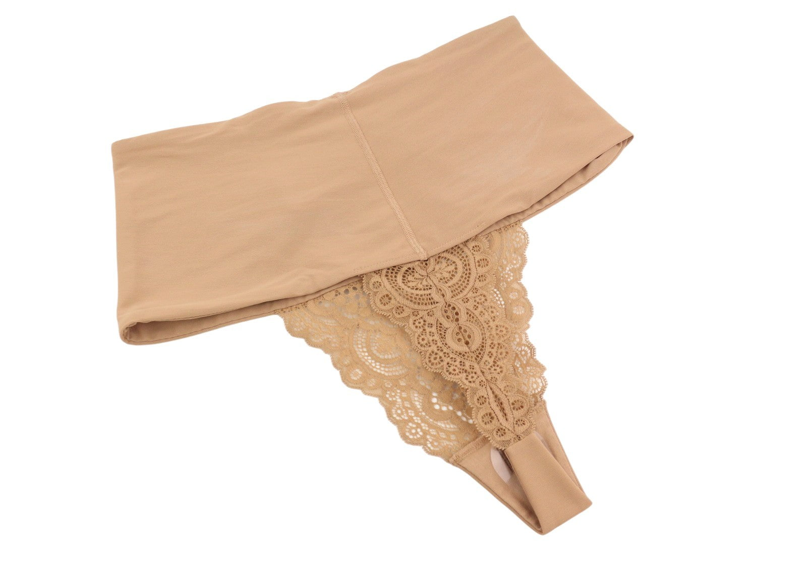 SCANDALE La Ligne Contour-Nude T17 Women Panties 2XL Firming Panel Lace Trimmed