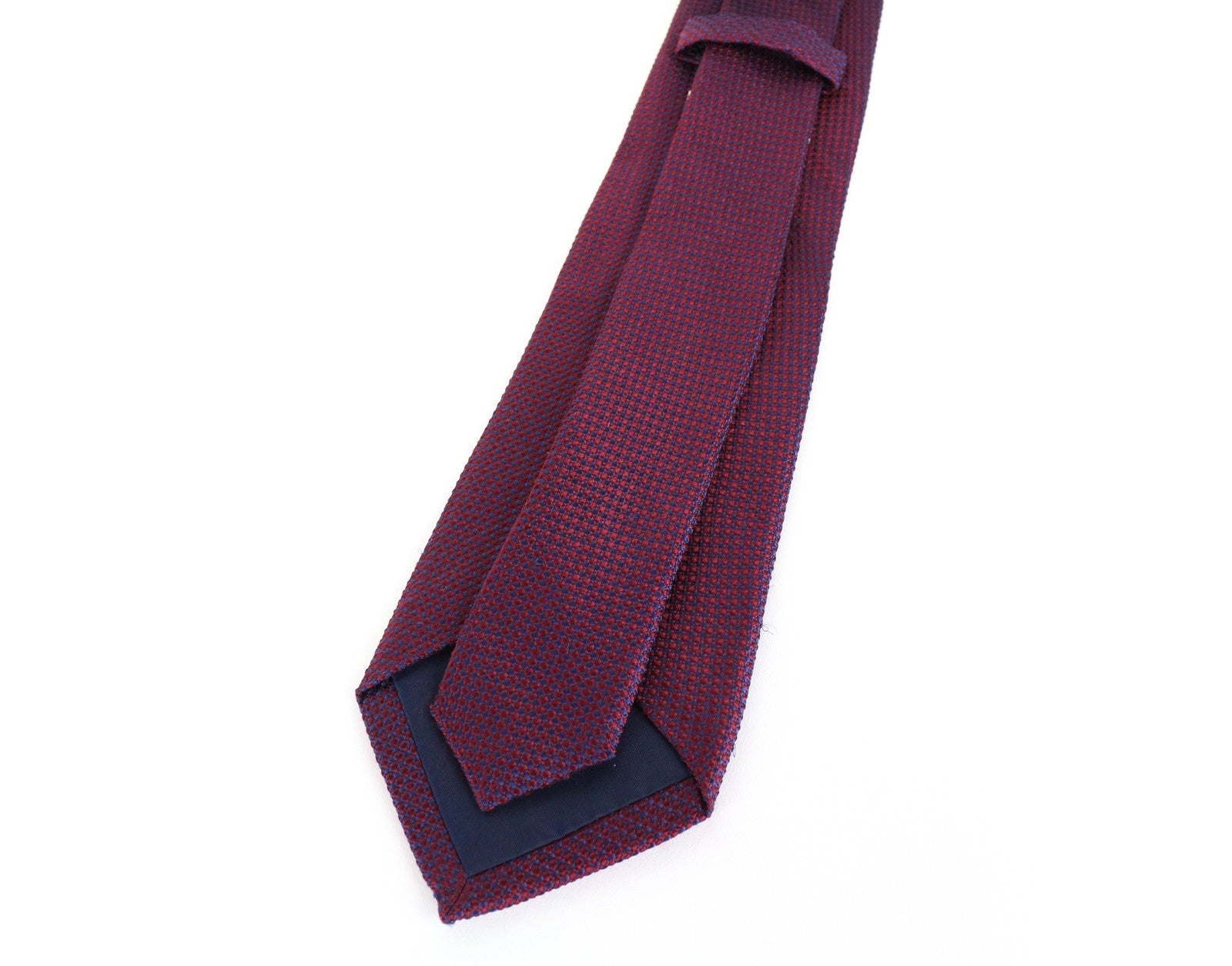 SUITSUPPLY Men Tie 150 x 8 cm Red Pure Silk Pointed-End Classic