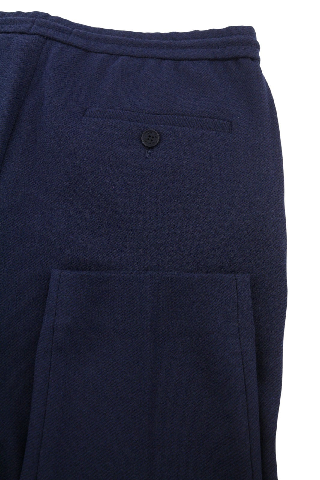 GANT Jersey Men Trousers EU48 Evening Blue Slim Drawstring