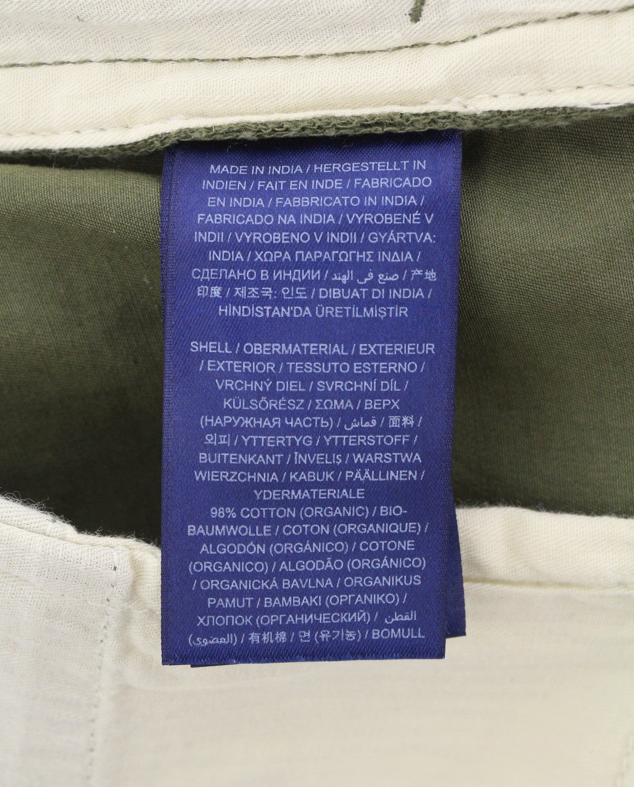GANT Slim Twill Chinos Men Trousers W32/L30 Racing Green Zip