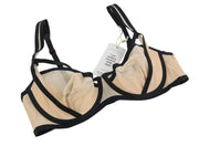 SCANDALE Le Balconet Base Lift Sleek-Nude A14 Women Bra 80C Transparent